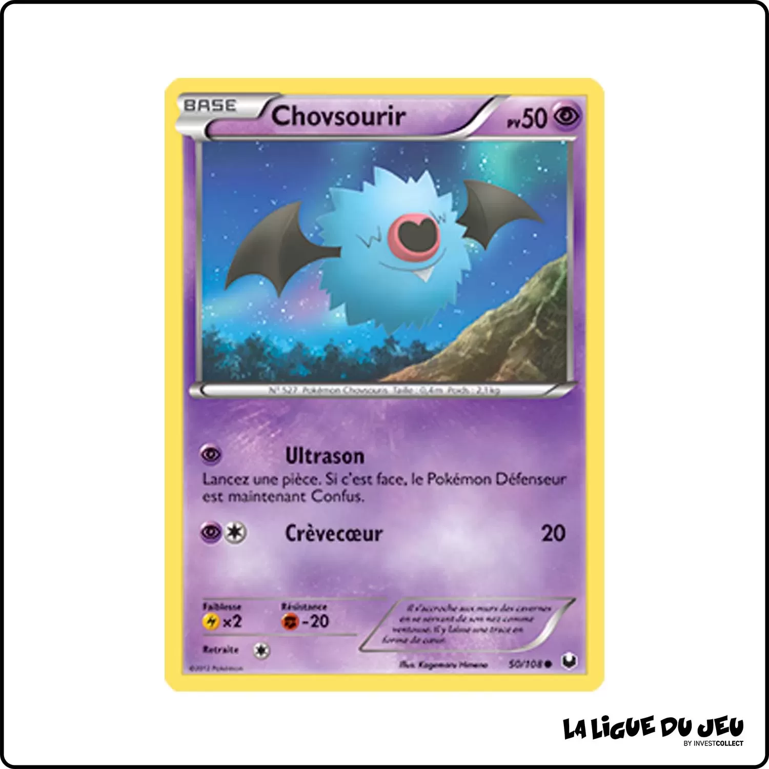 Commune - Pokemon - Explorateurs Obscurs - Chovsourir 50/108