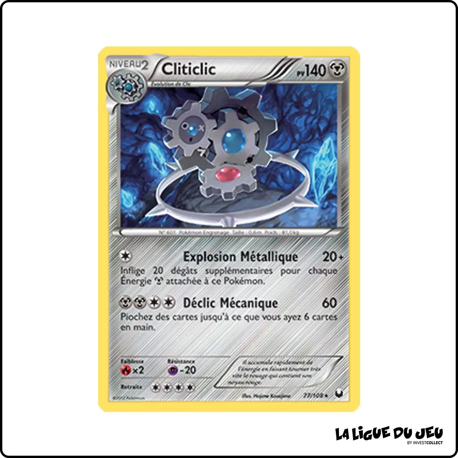 Holo - Pokemon - Explorateurs Obscurs - Cliticlic 77/108