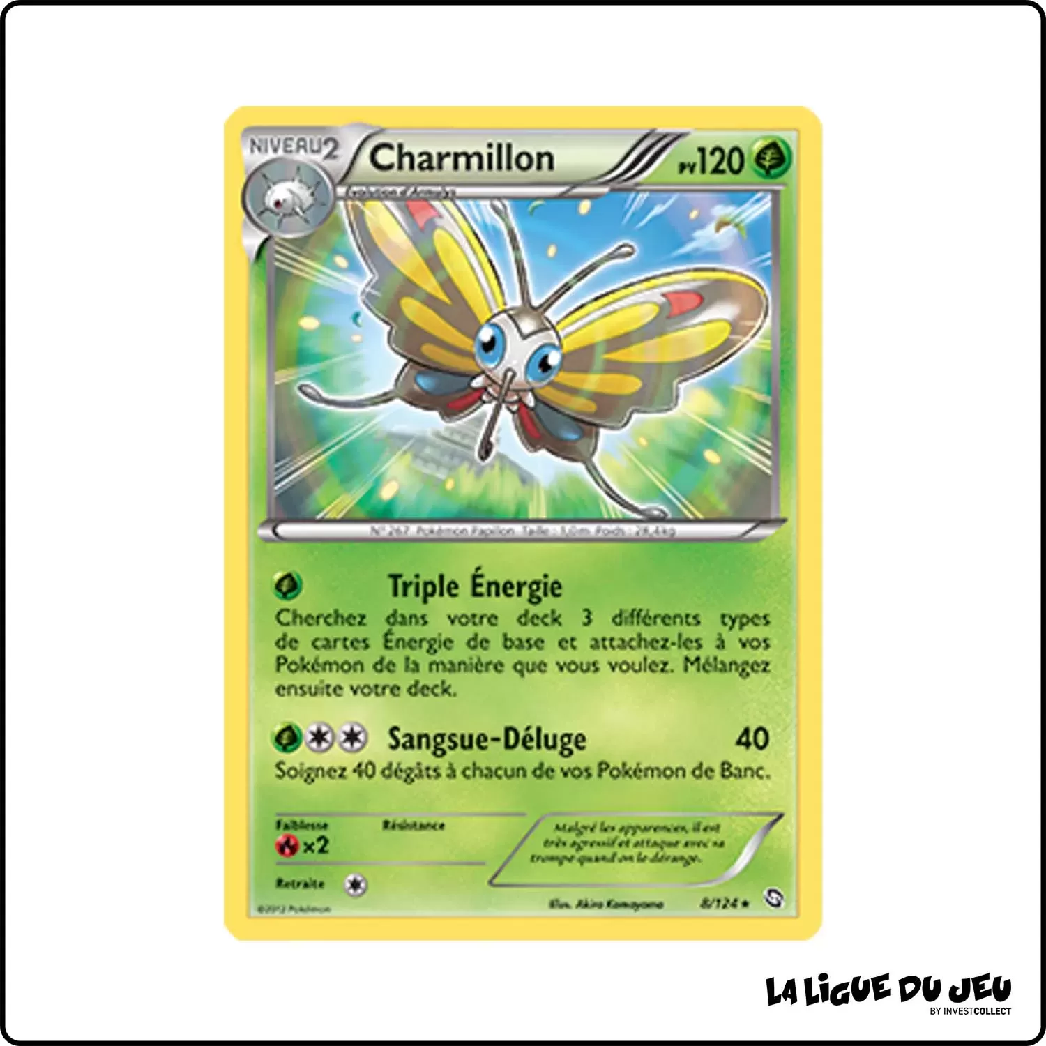 Rare - Pokemon - Dragons Exaltés - Charmillon 8/124