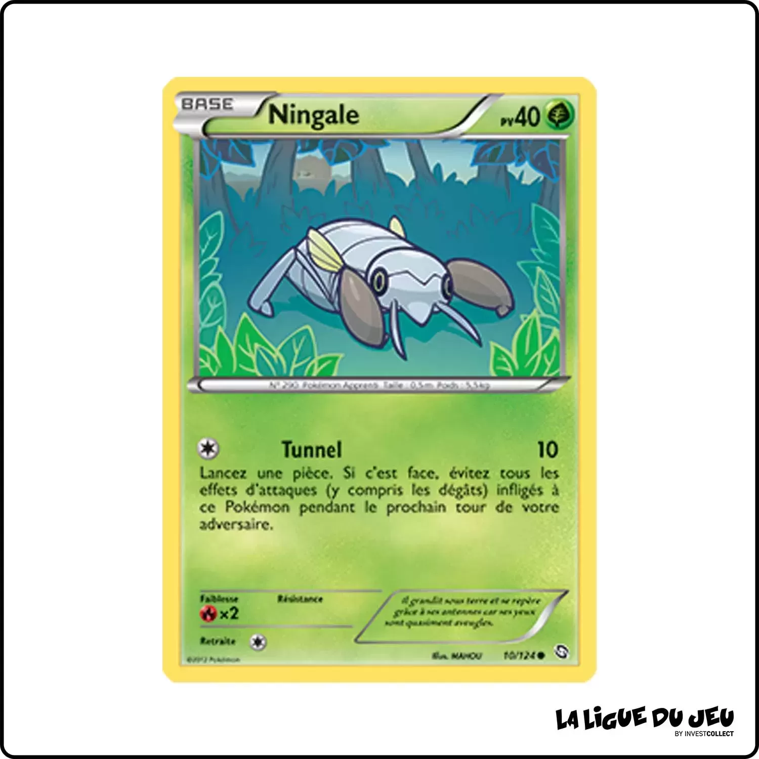 Commune - Pokemon - Dragons Exaltés - Ningale 10/124