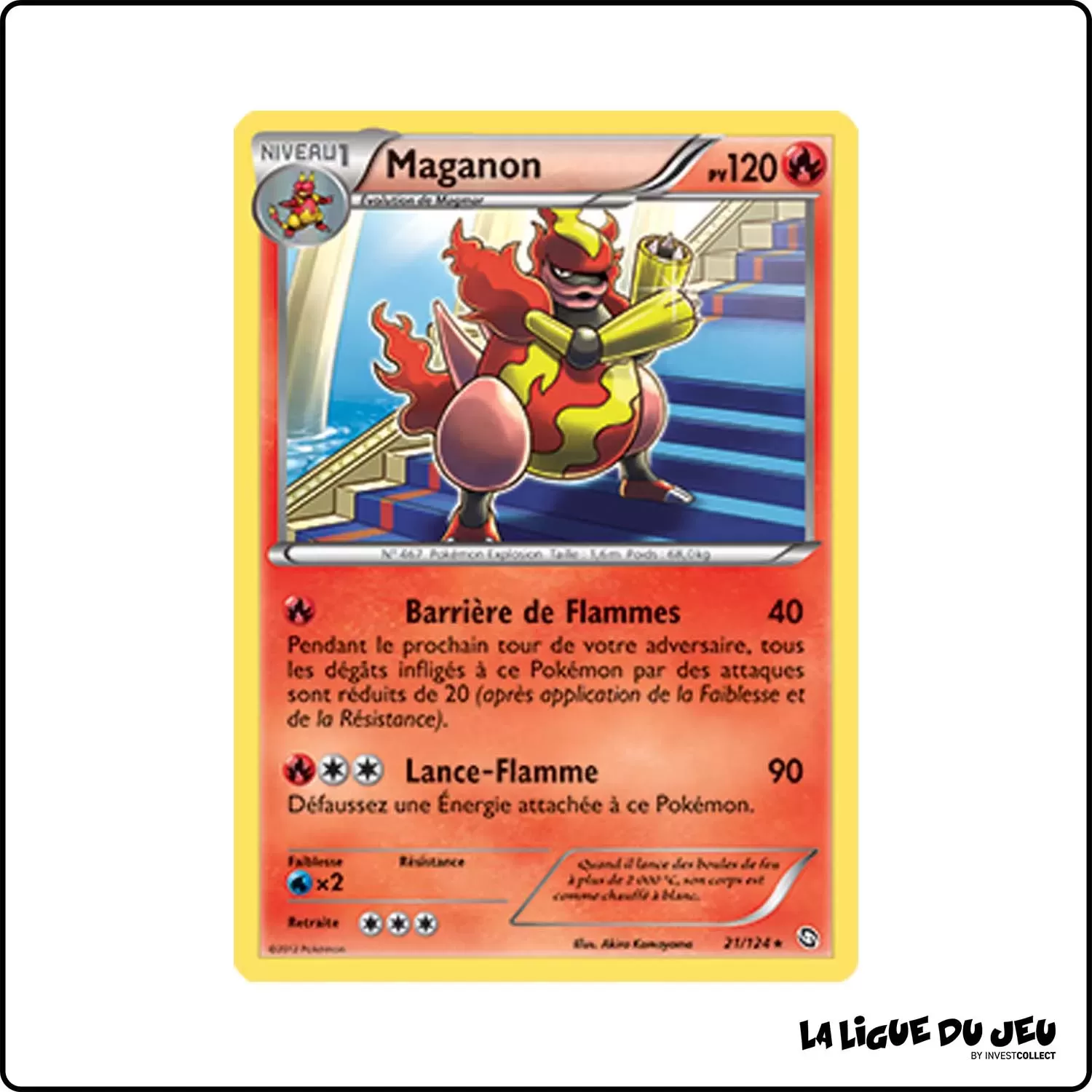 Rare - Pokemon - Dragons Exaltés - Maganon 21/124