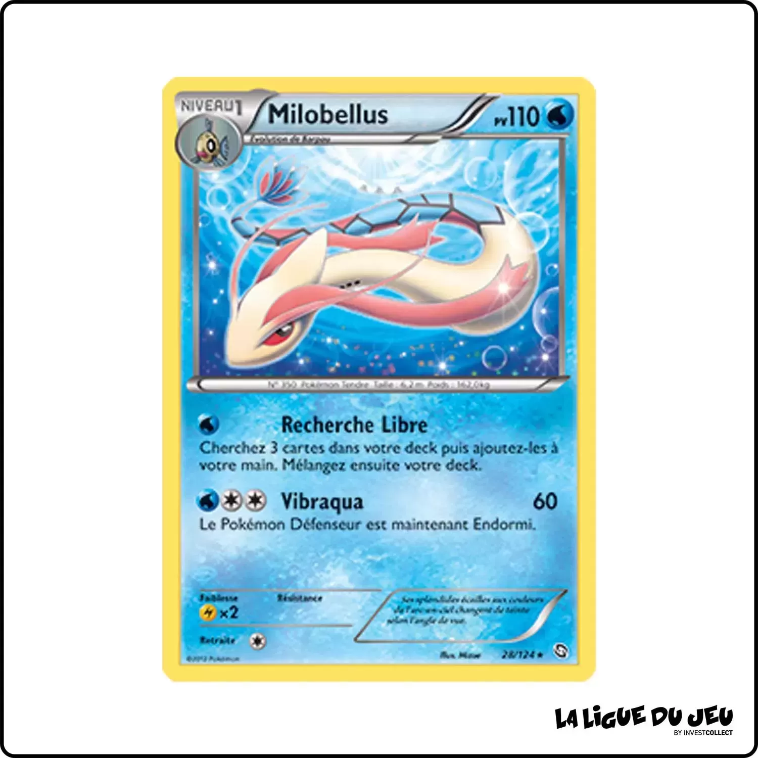 Holo - Pokemon - Dragons Exaltés - Milobellus 28/124