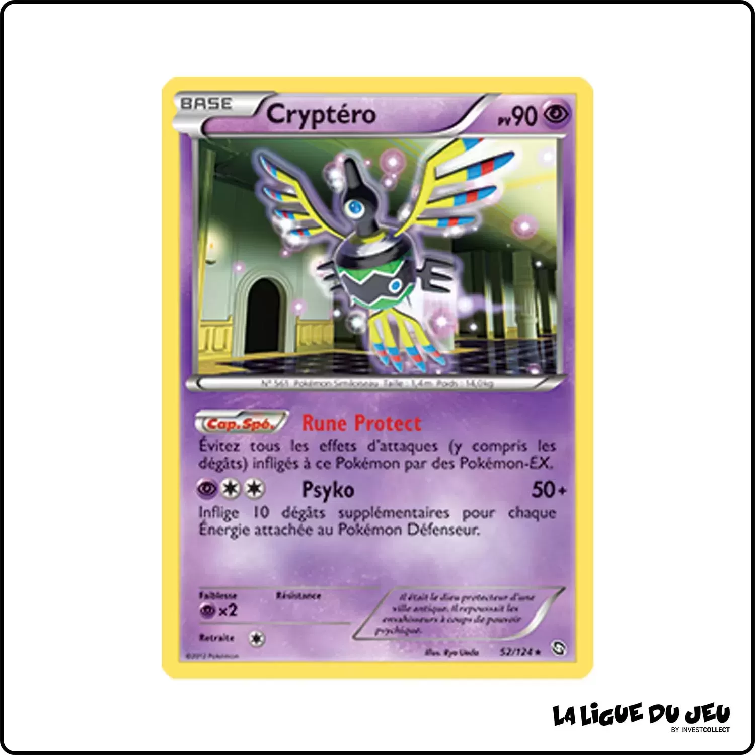 Holo - Pokemon - Dragons Exaltés - Cryptéro 52/124