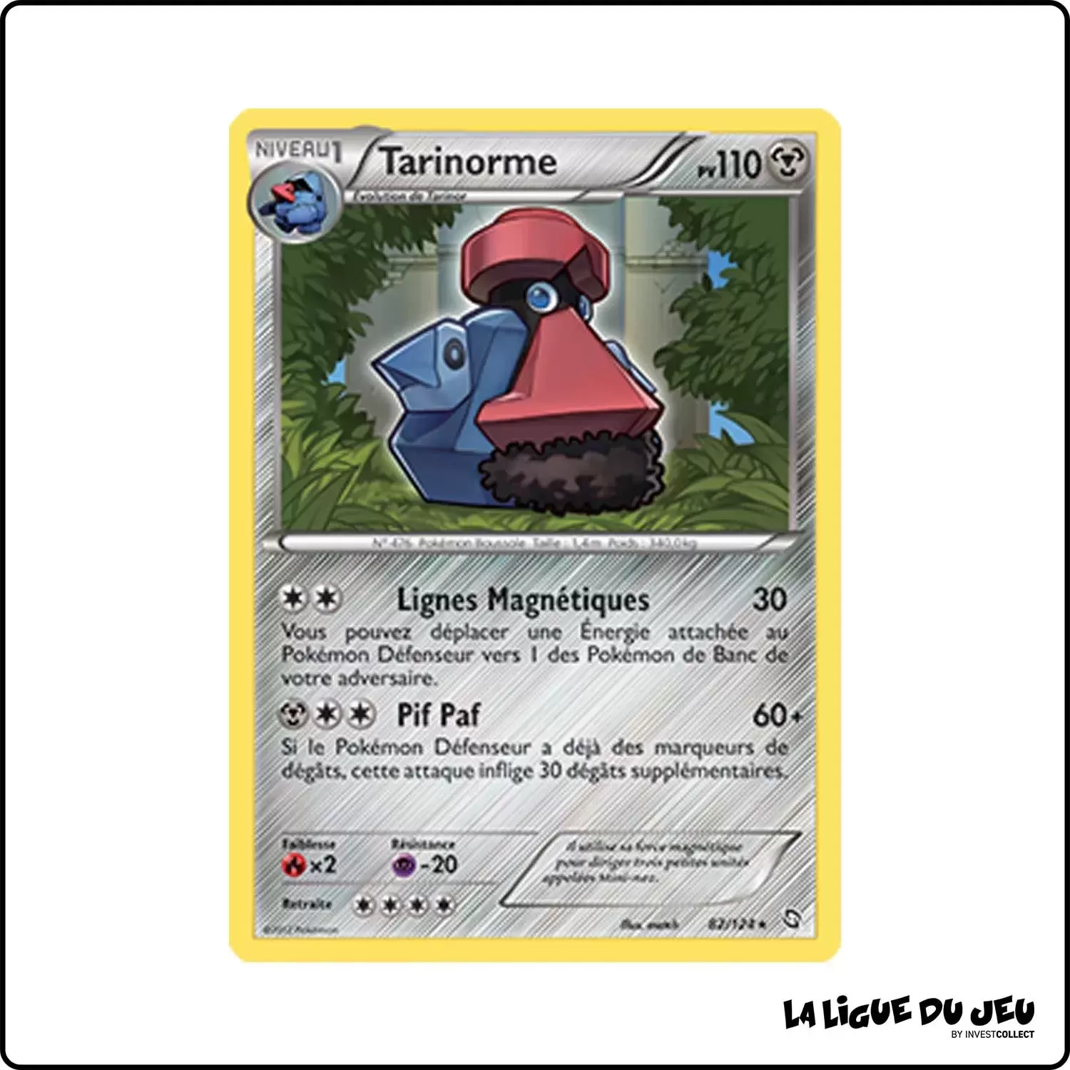 Rare - Pokemon - Dragons Exaltés - Tarinorme 82/124