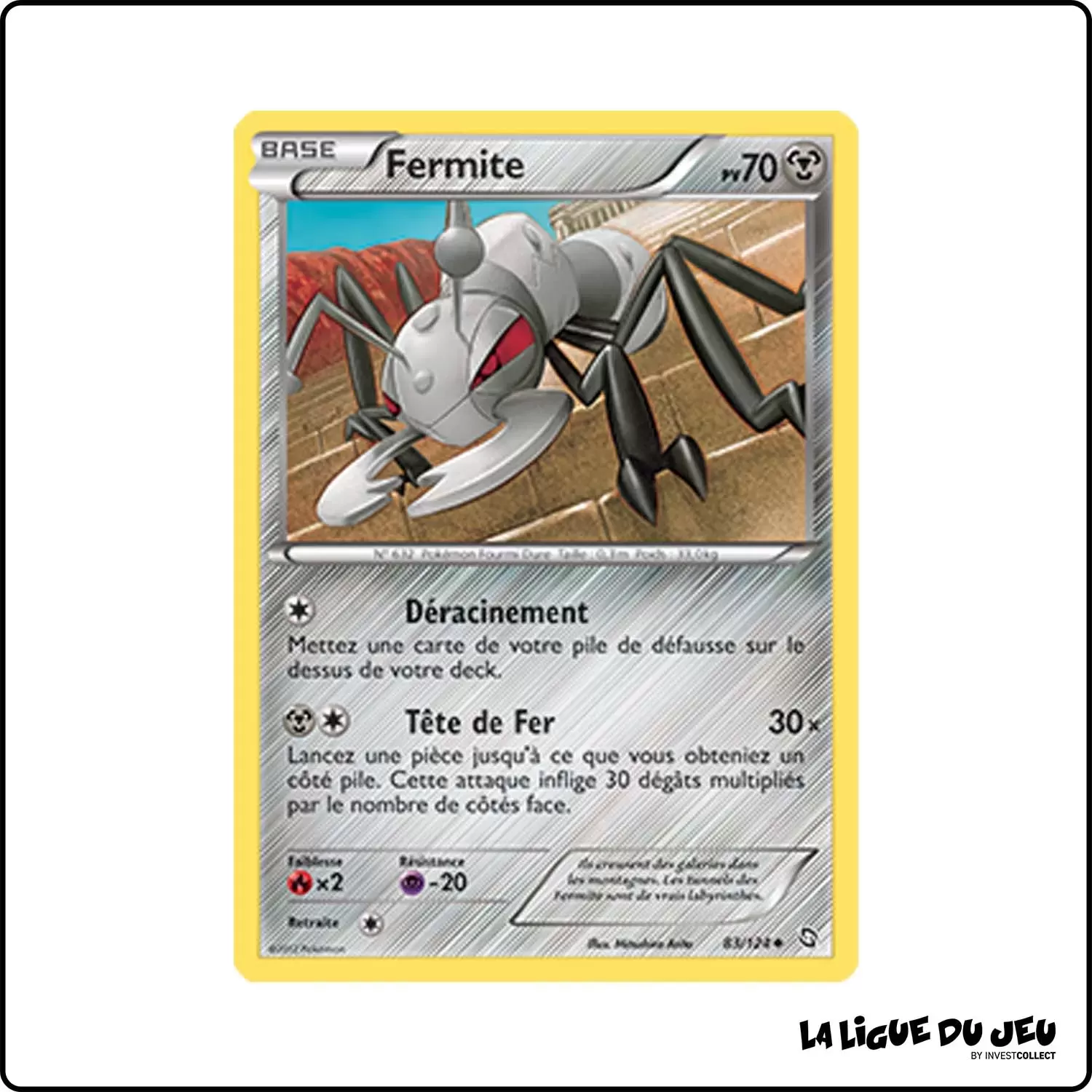 Peu commune - Pokemon - Dragons Exaltés - Fermite 83/124