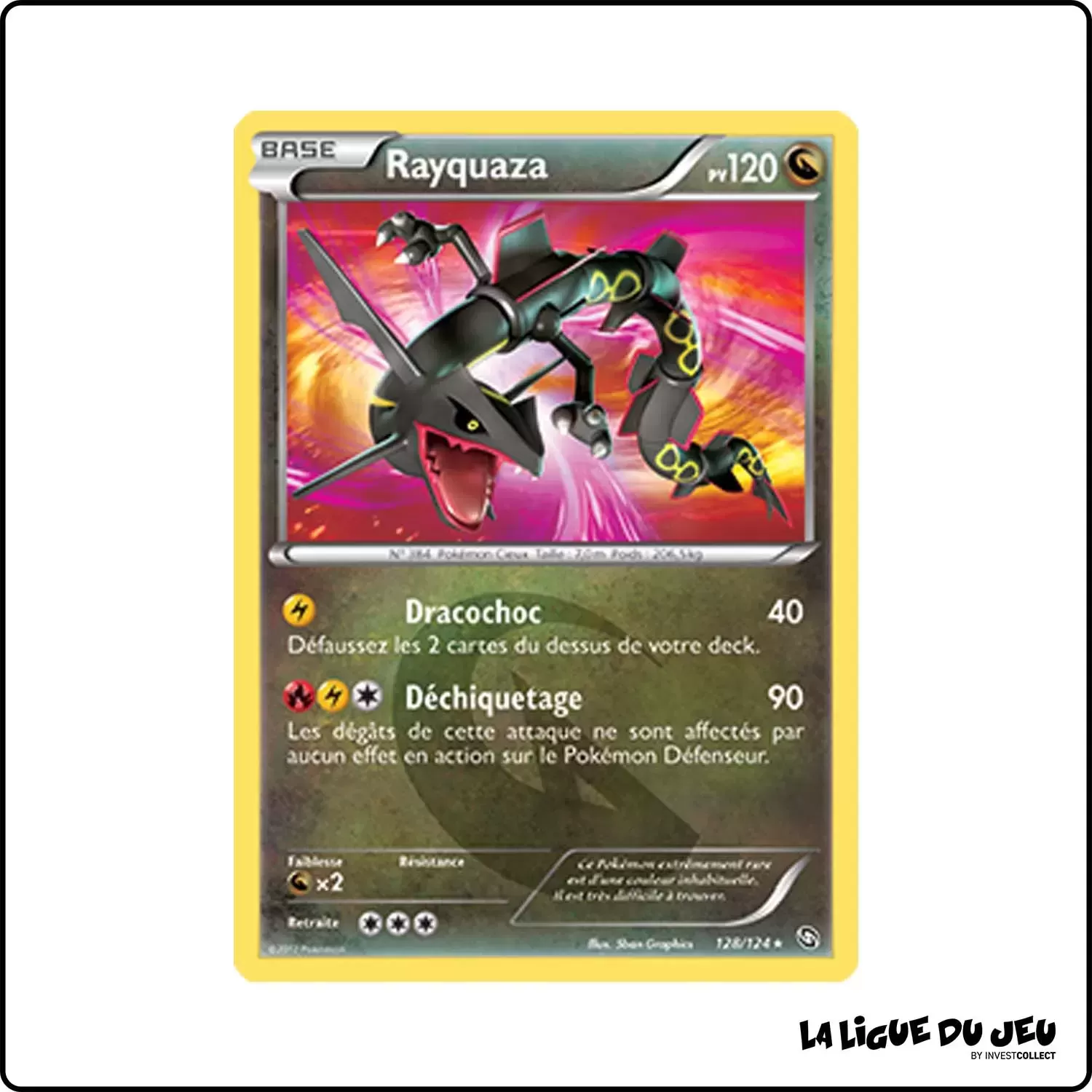 Secrete - Pokemon - Dragons Exaltés - Rayquaza 128/124