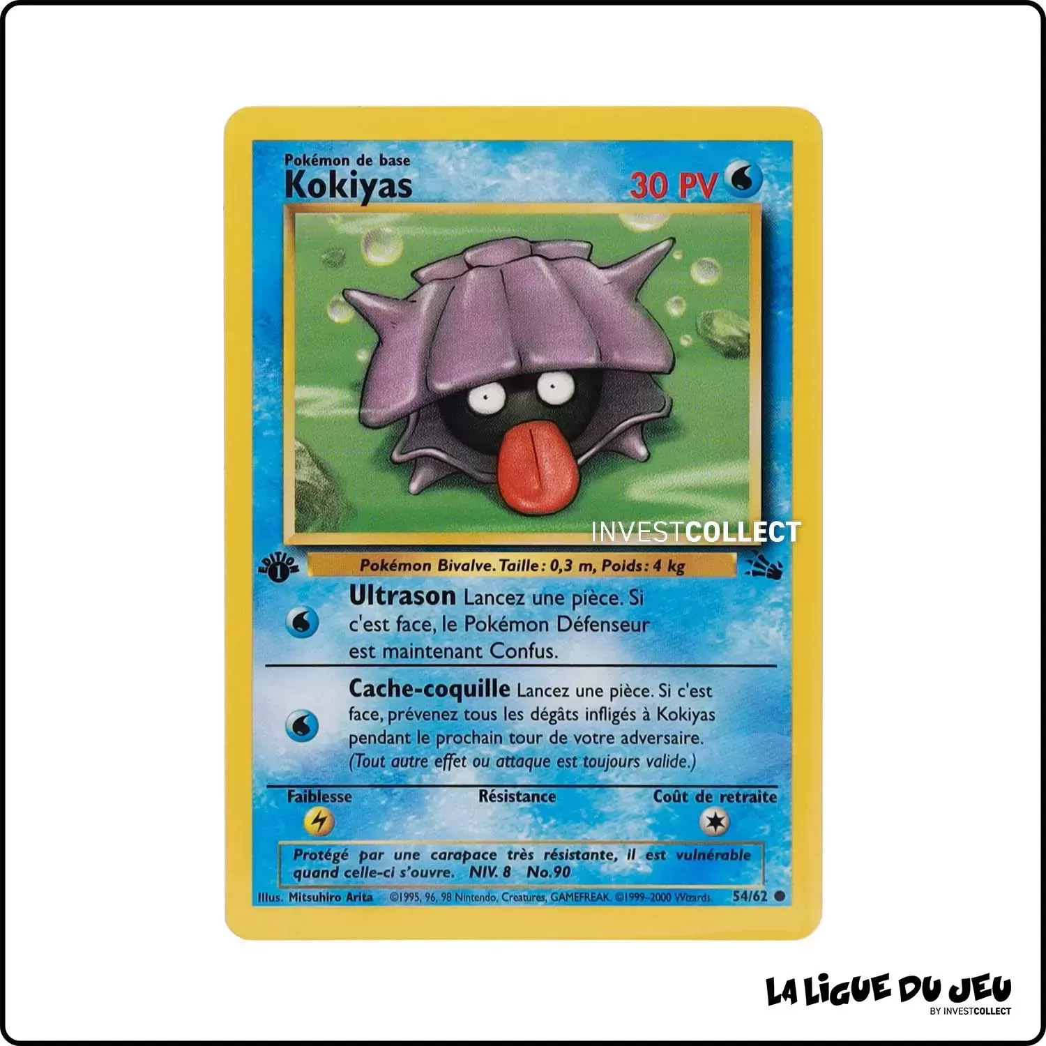 Commune - Pokemon - Fossile - Kokiyas 54/62