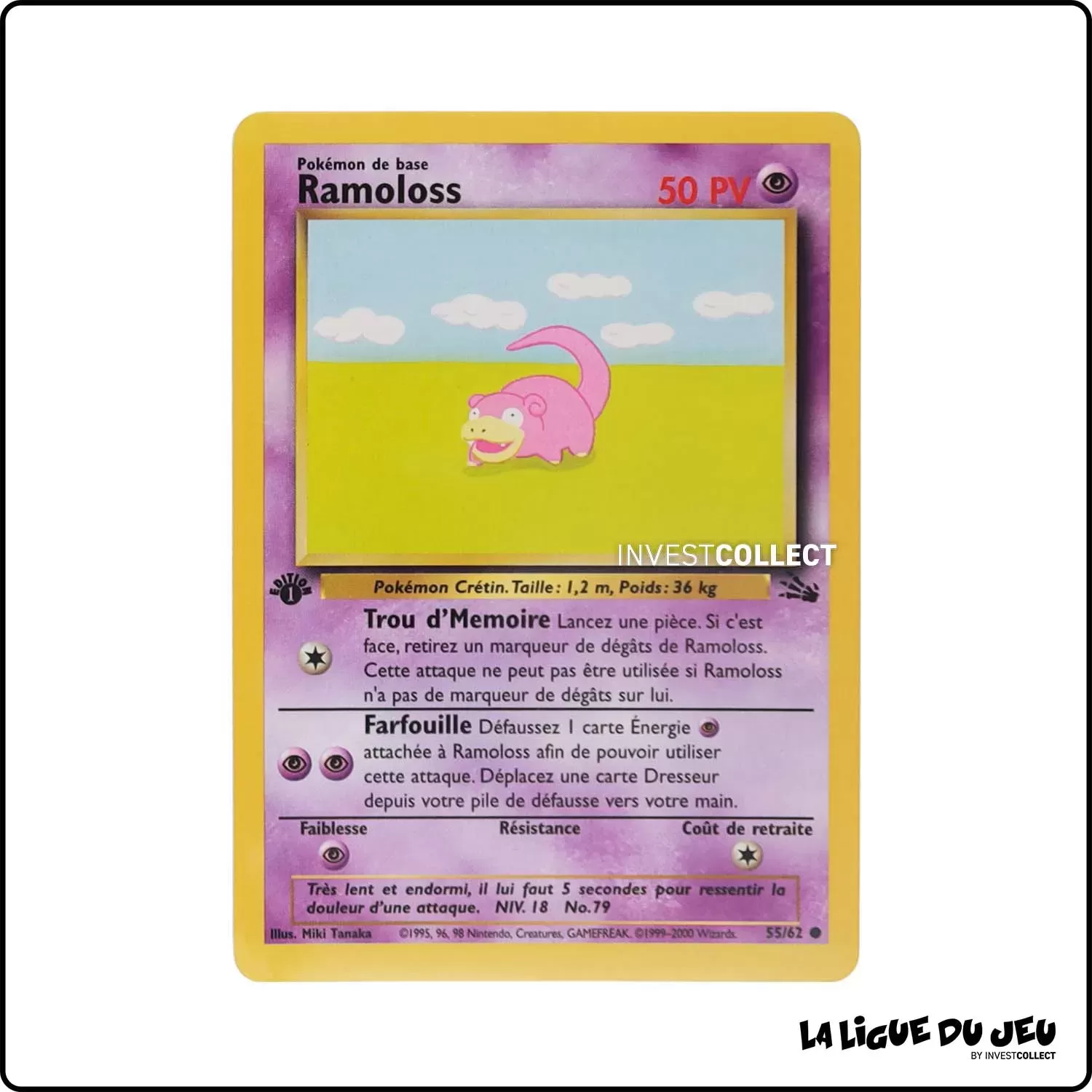 Commune - Pokemon - Fossile - Ramoloss 55/62