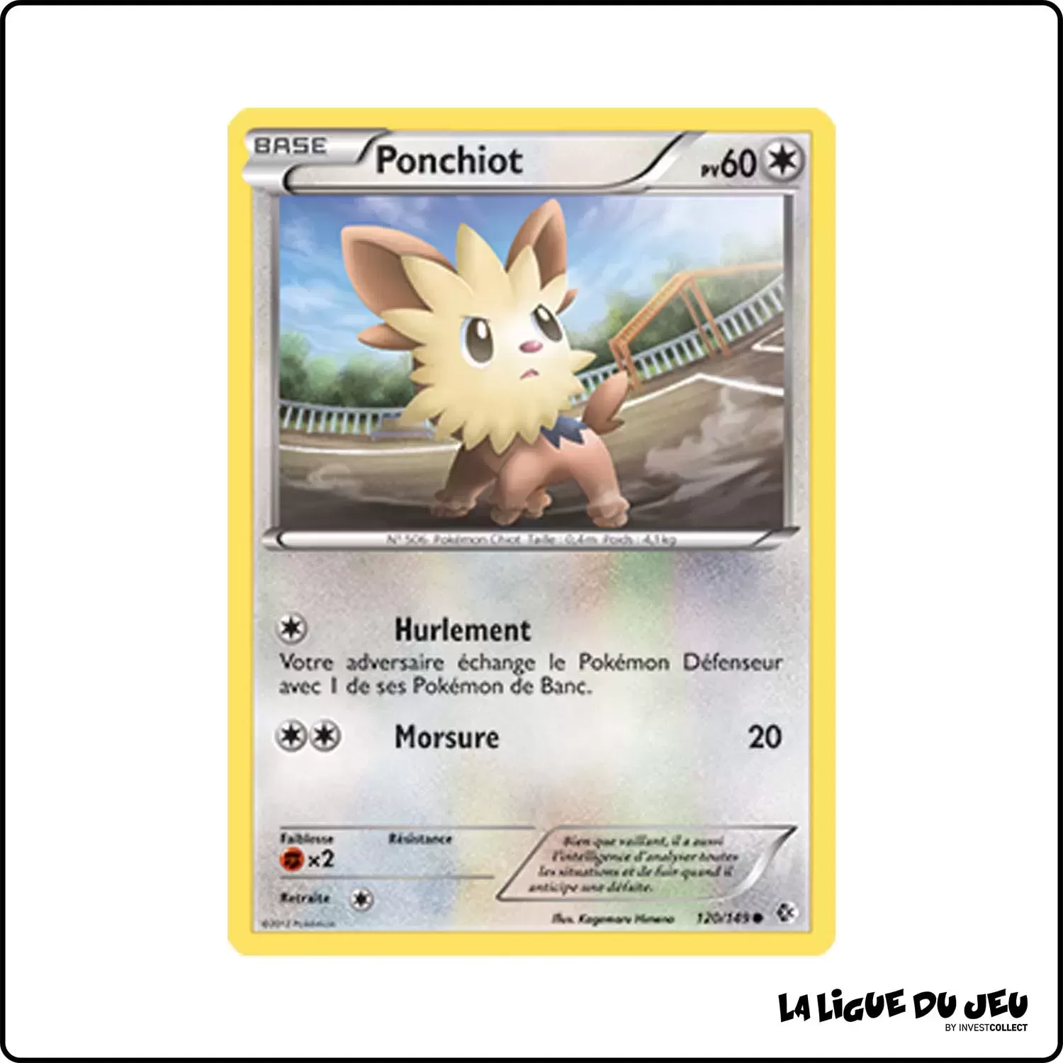 Commune - Pokemon - Frontières Franchies - Ponchiot 120/149