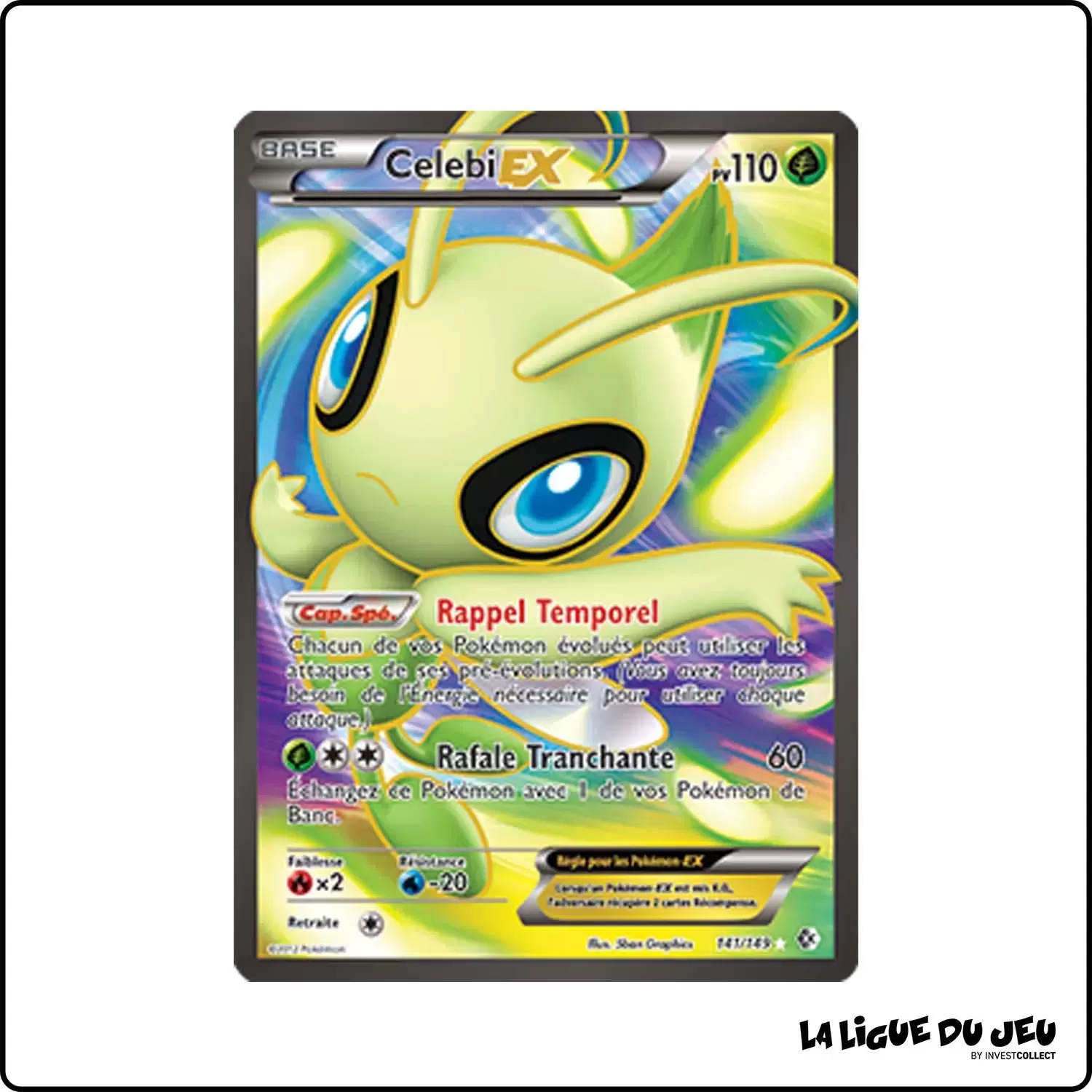 Ultra - Pokemon - Frontières Franchies - Celebi-EX 141/149