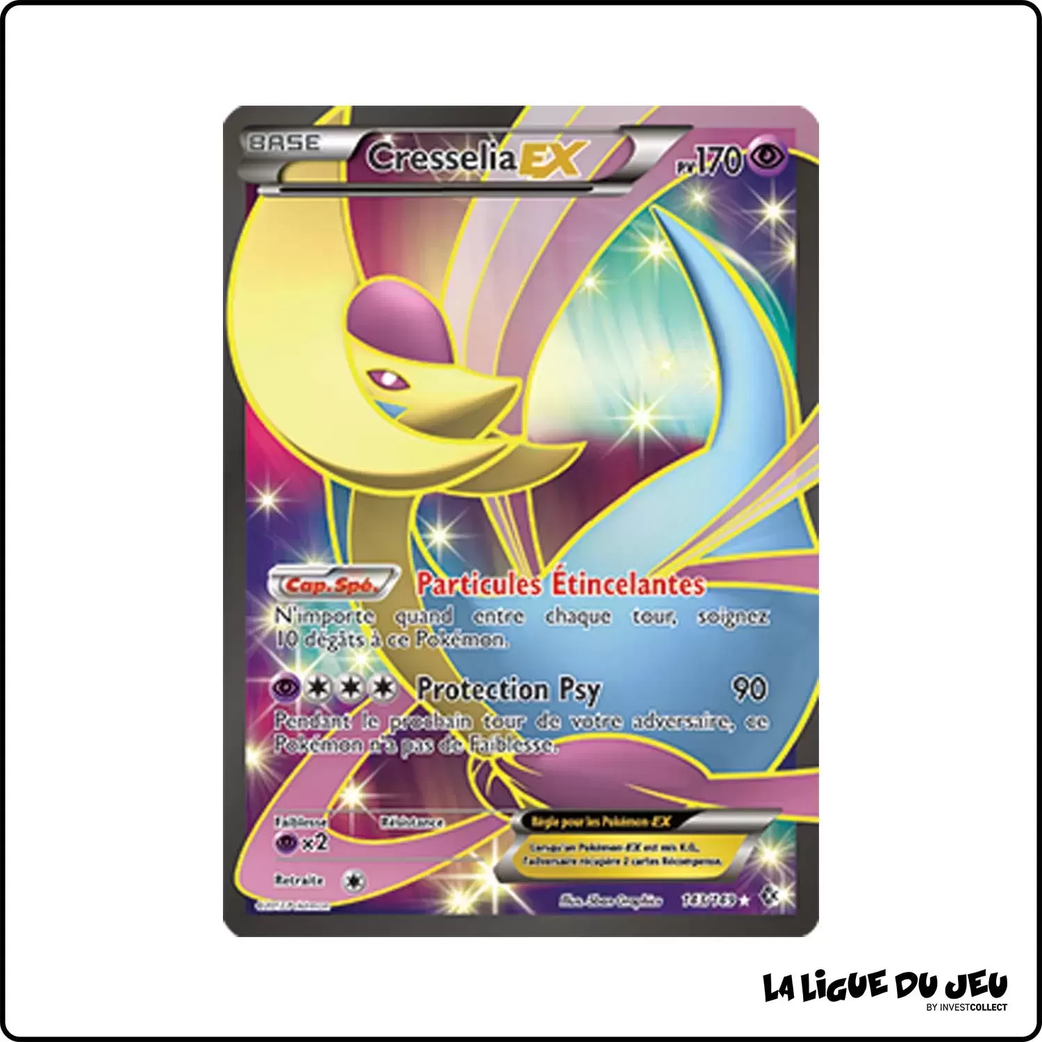 Ultra - Pokemon - Frontières Franchies - Cresselia-EX 143/149