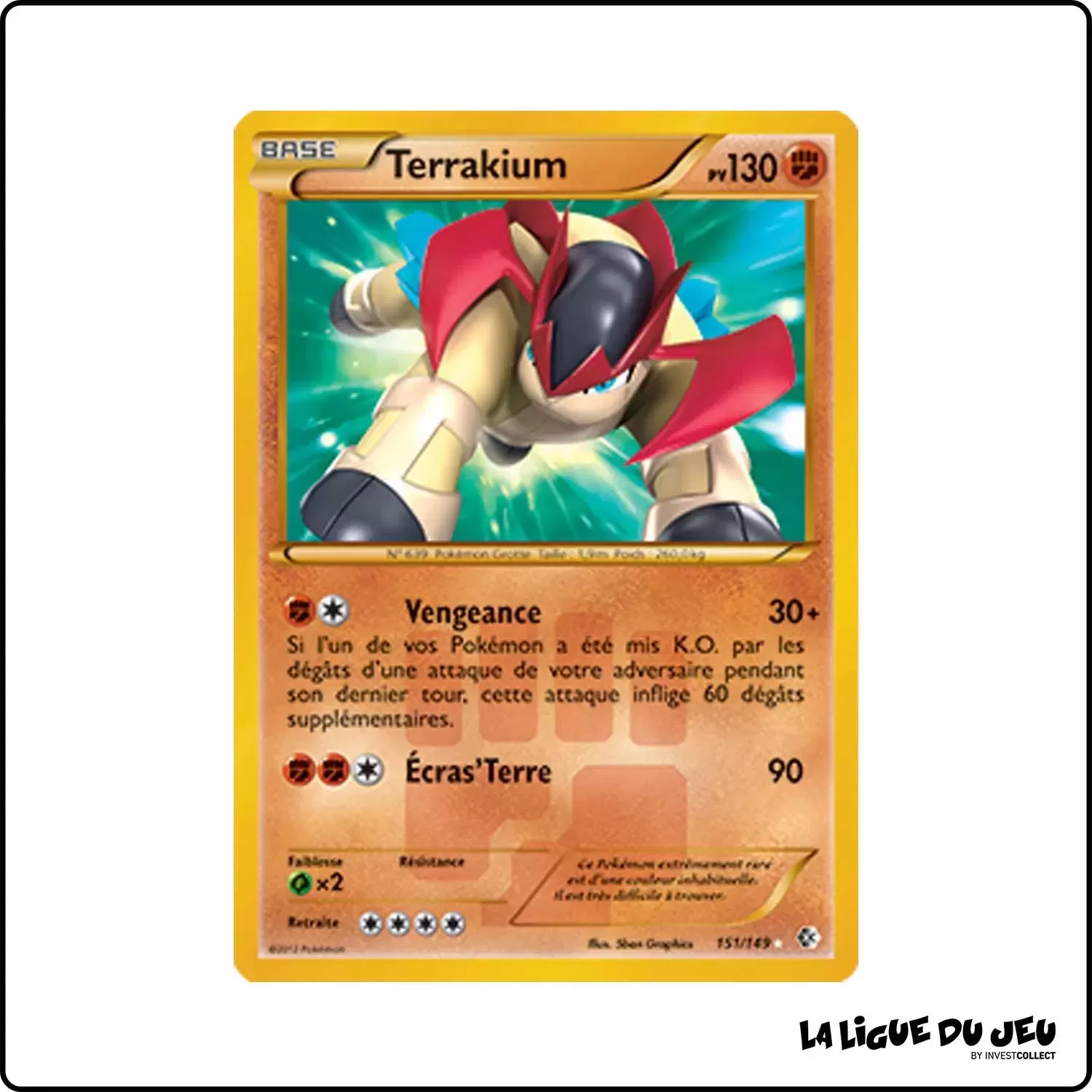 Secrete - Pokemon - Frontières Franchies - Terrakium 151/149