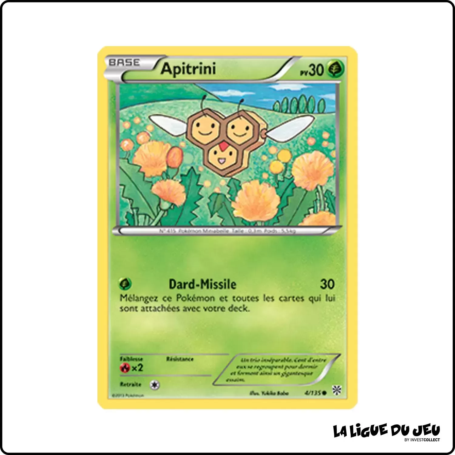 Commune - Pokemon - Tempête Plasma - Apitrini 4/135