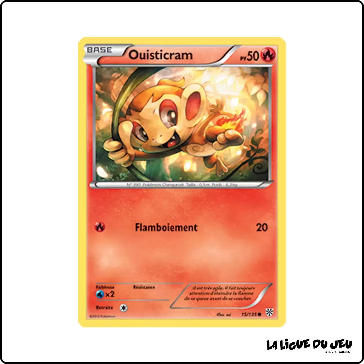 Commune - Pokemon - Tempête Plasma - Ouisticram 15/135