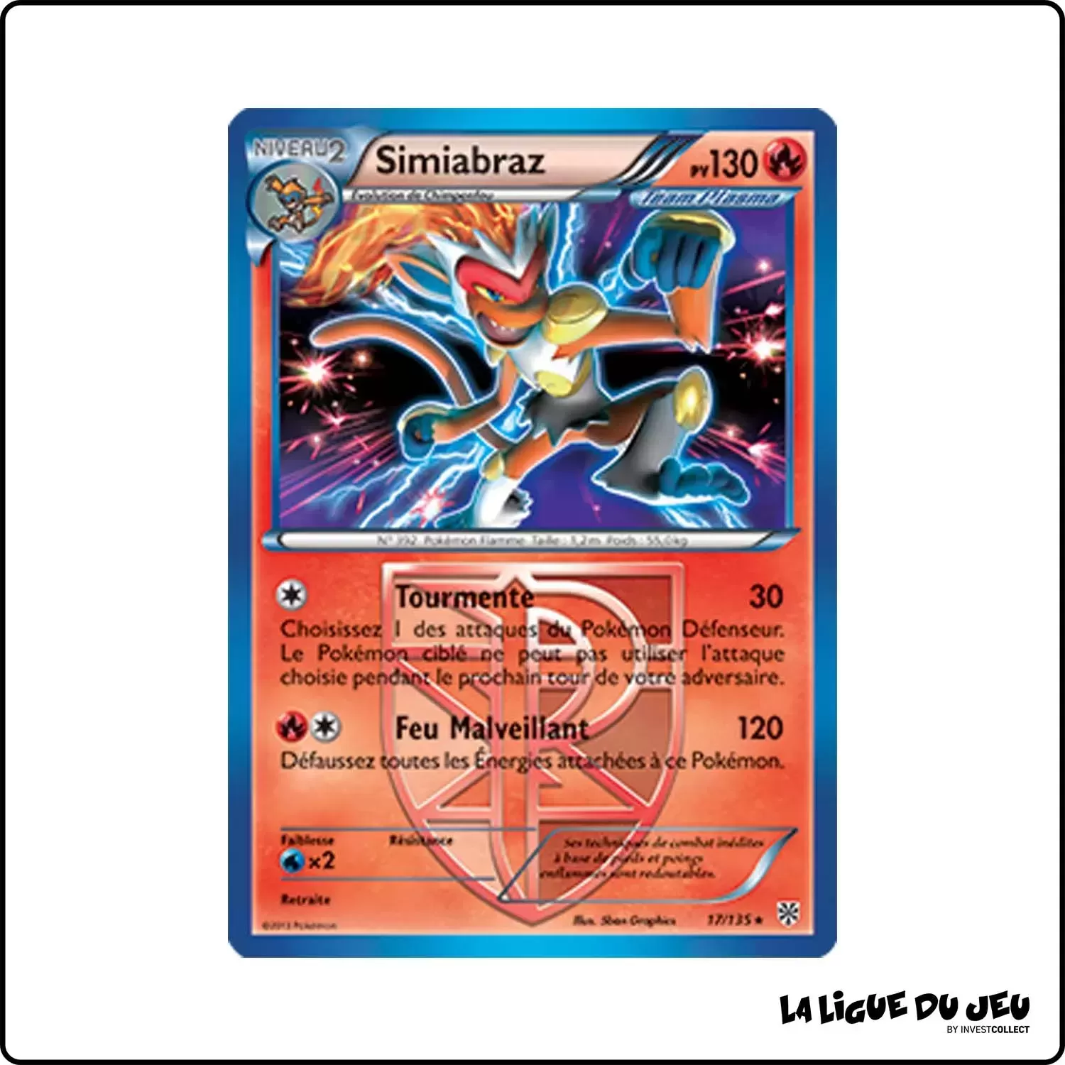 Holo - Pokemon - Tempête Plasma - Simiabraz 17/135