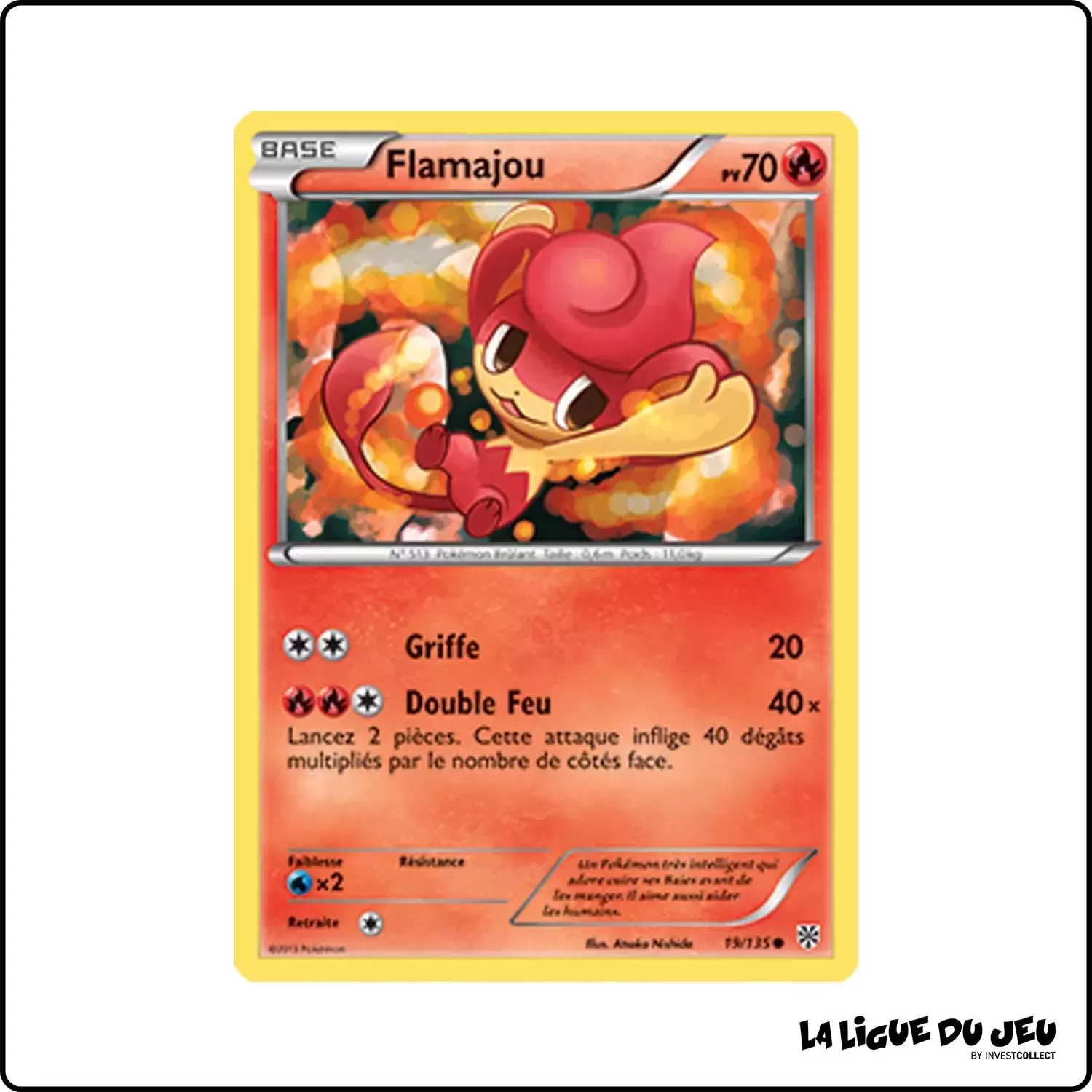 Commune - Pokemon - Tempête Plasma - Flamajou 19/135