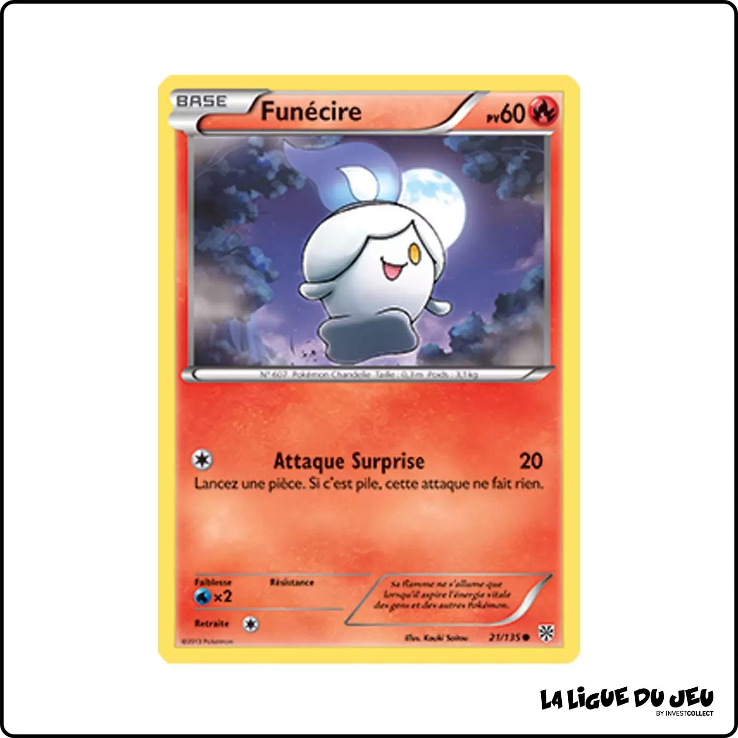 Commune - Pokemon - Tempête Plasma - Funécire 21/135