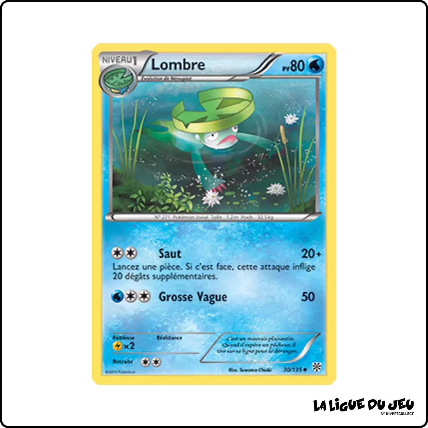 Peu commune - Pokemon - Tempête Plasma - Lombre 30/135