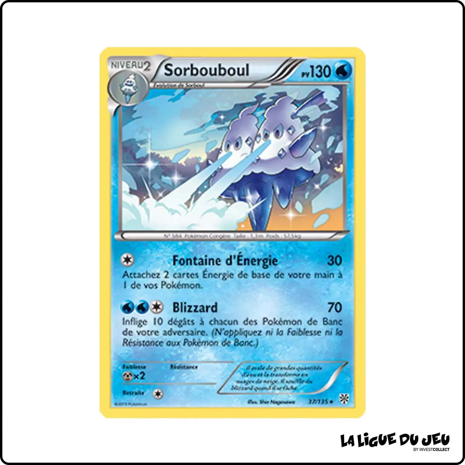 Rare - Pokemon - Tempête Plasma - Sorbouboul 37/135