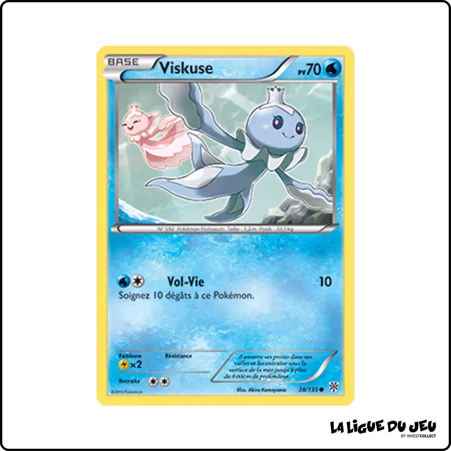 Commune - Pokemon - Tempête Plasma - Viskuse 38/135