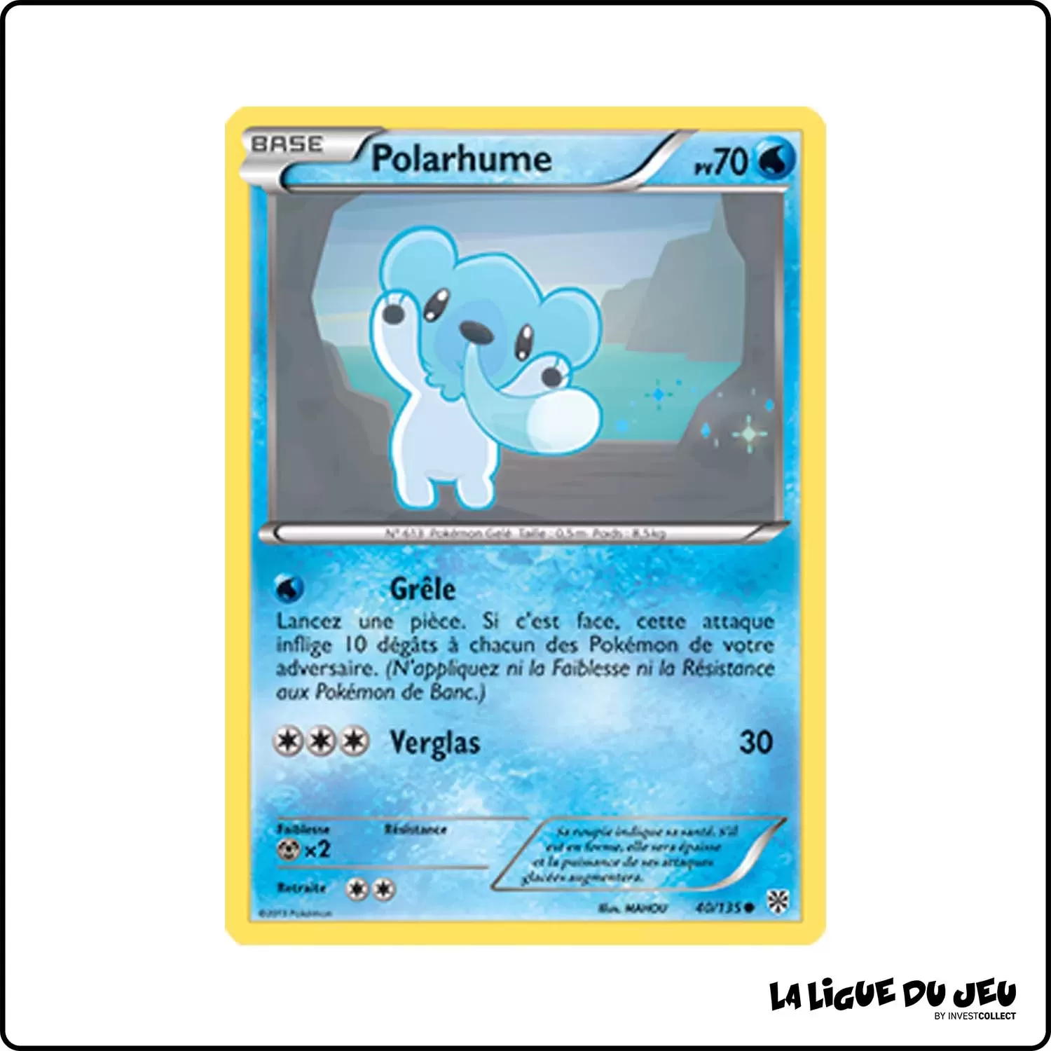 Commune - Pokemon - Tempête Plasma - Polarhume 40/135