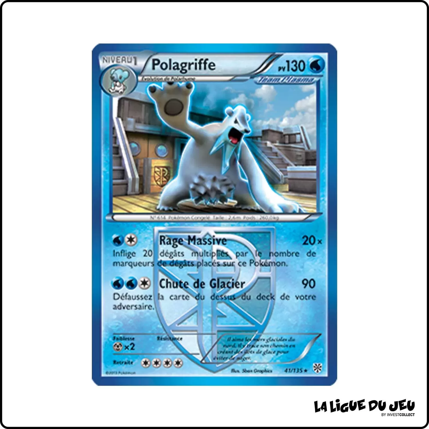 Rare - Pokemon - Tempête Plasma - Polagriffe 41/135