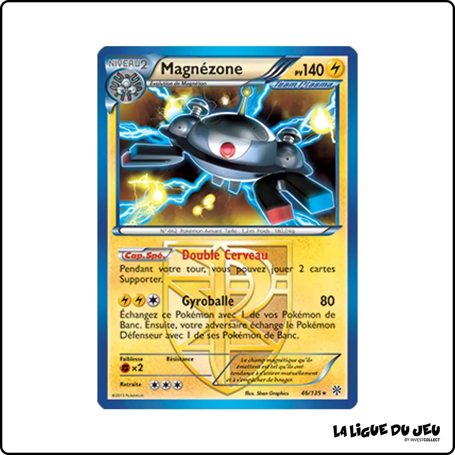 Holo - Pokemon - Tempête Plasma - Magnézone 46/135