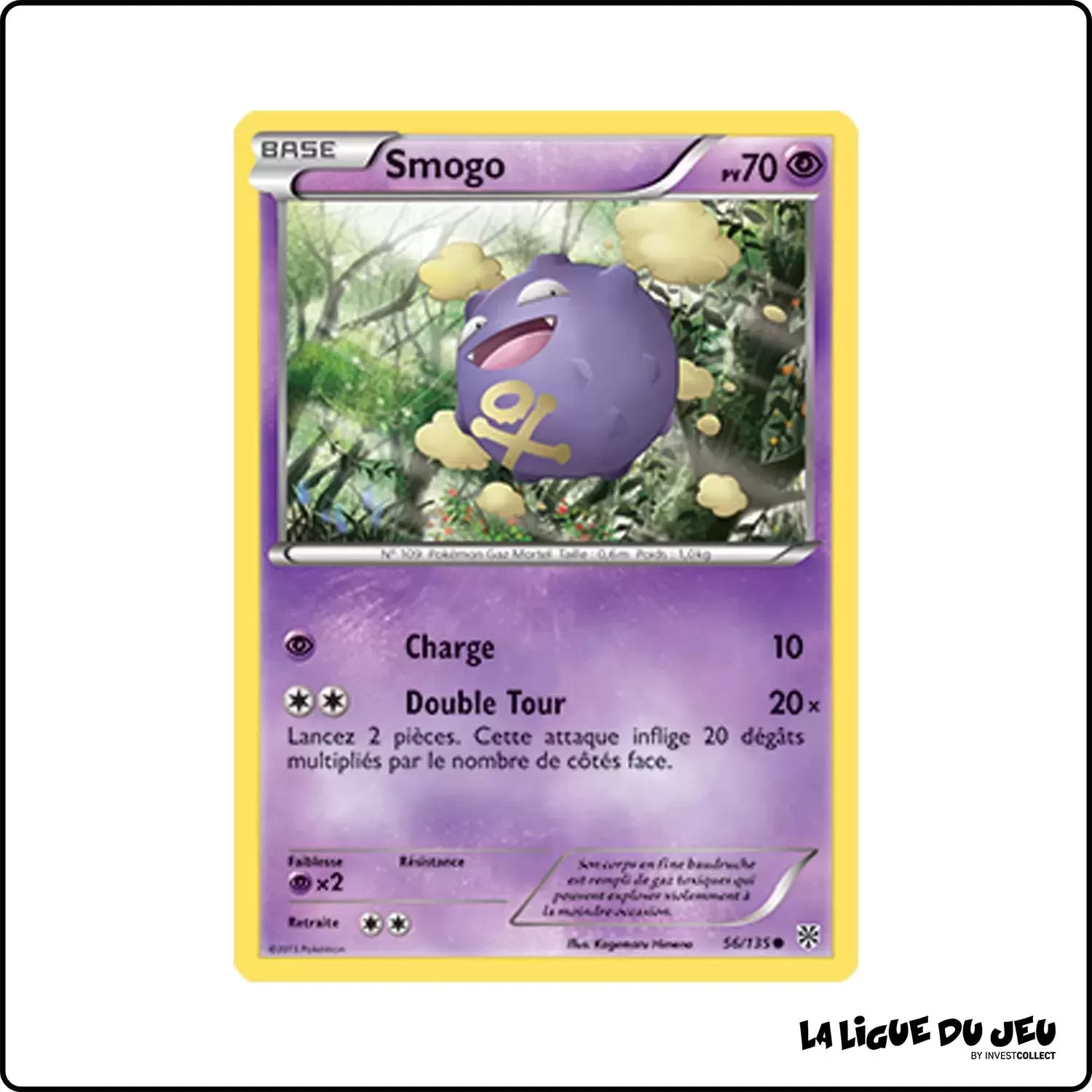 Commune - Pokemon - Tempête Plasma - Smogo 56/135