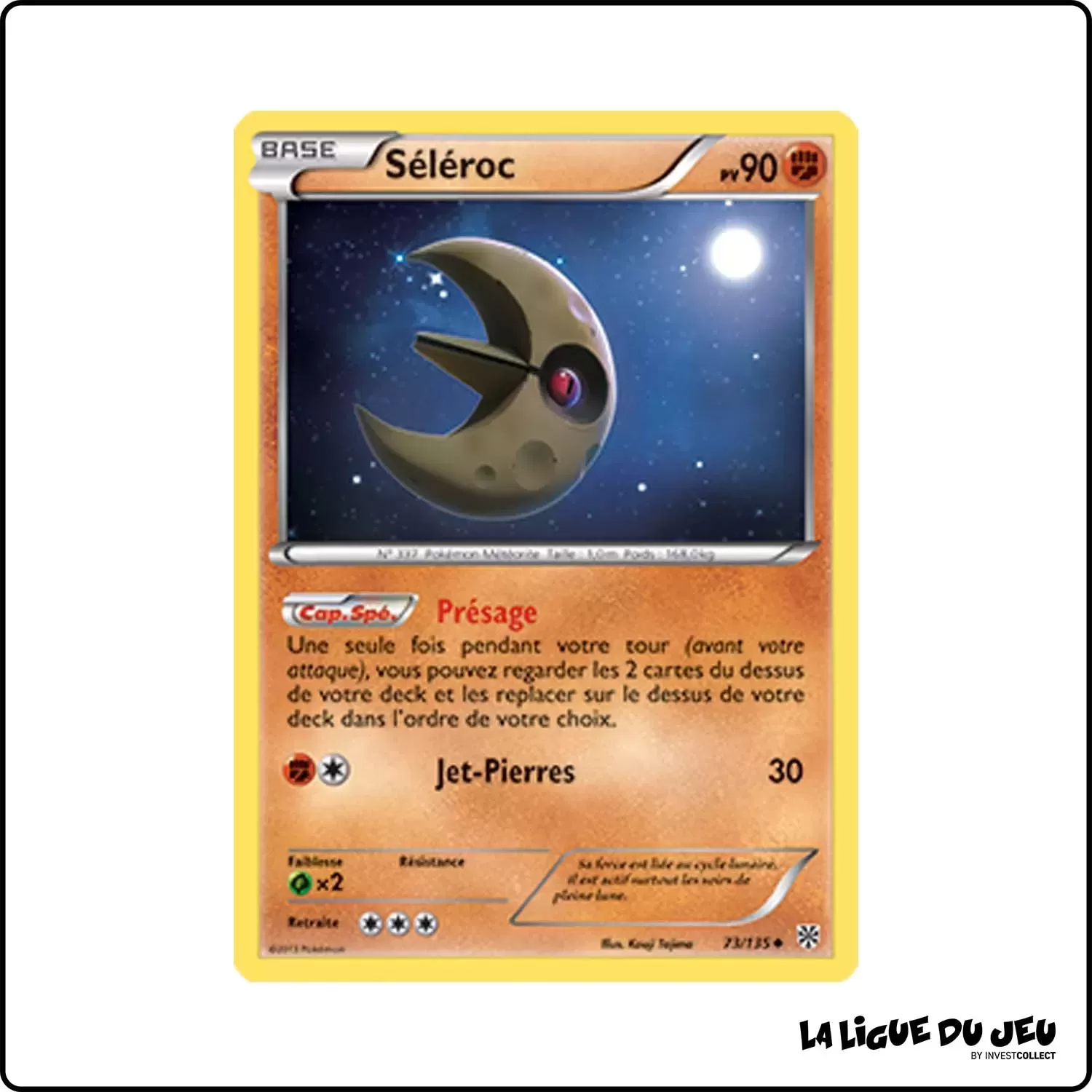 Peu commune - Pokemon - Tempête Plasma - Séléroc 73/135