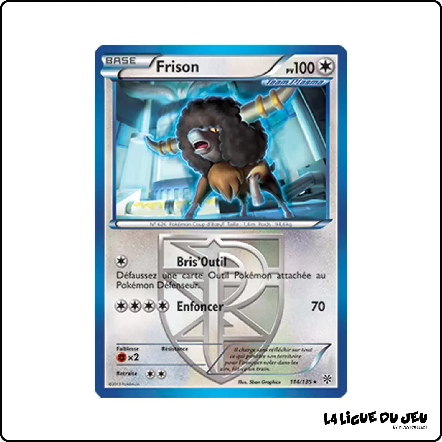 Rare - Pokemon - Tempête Plasma - Frison 114/135