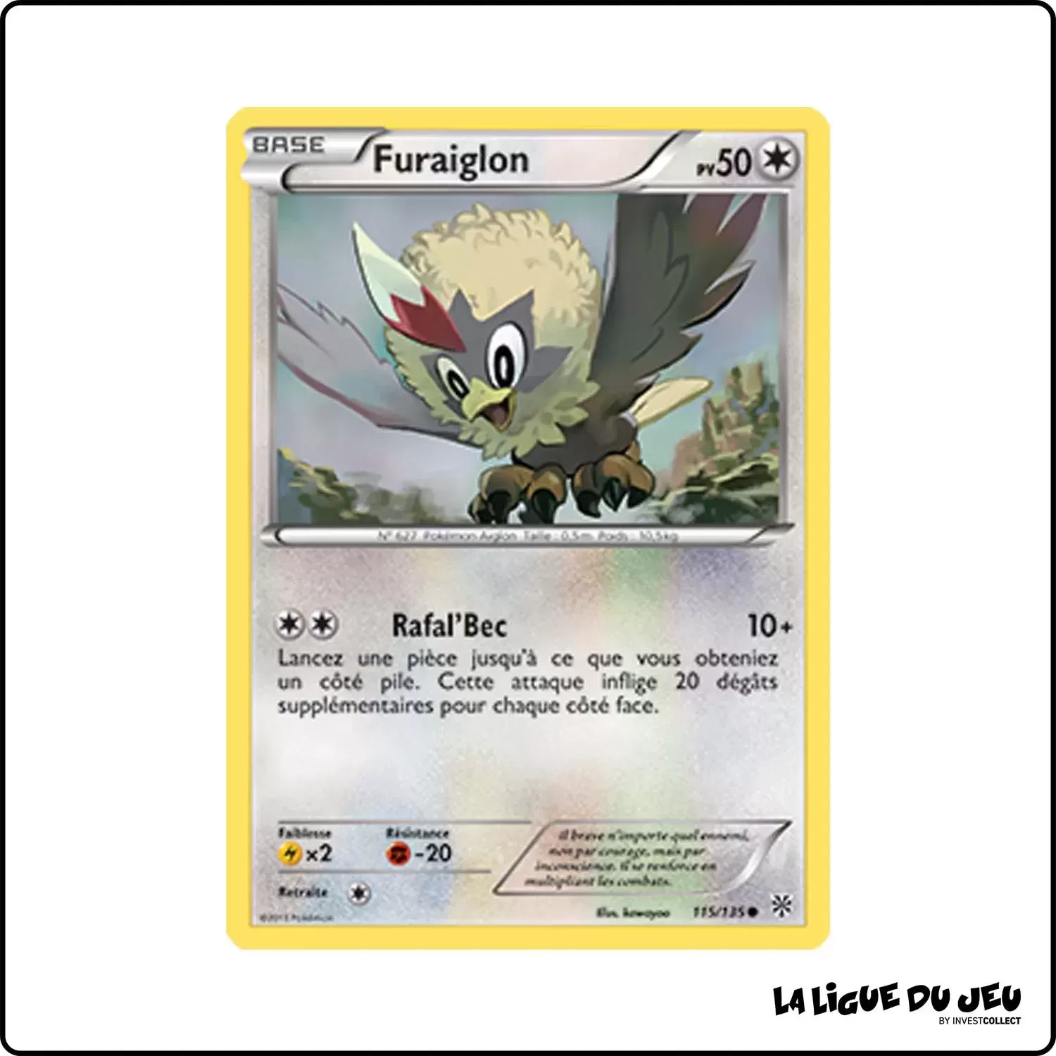 Commune - Pokemon - Tempête Plasma - Furaiglon 115/135