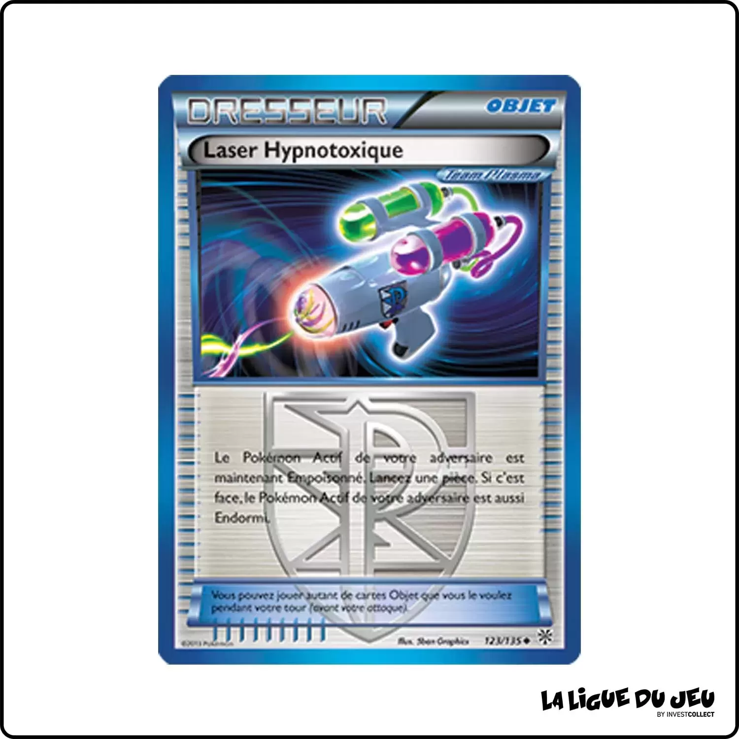 Peu commune - Pokemon - Tempête Plasma - Laser Hypnotoxique 123/135