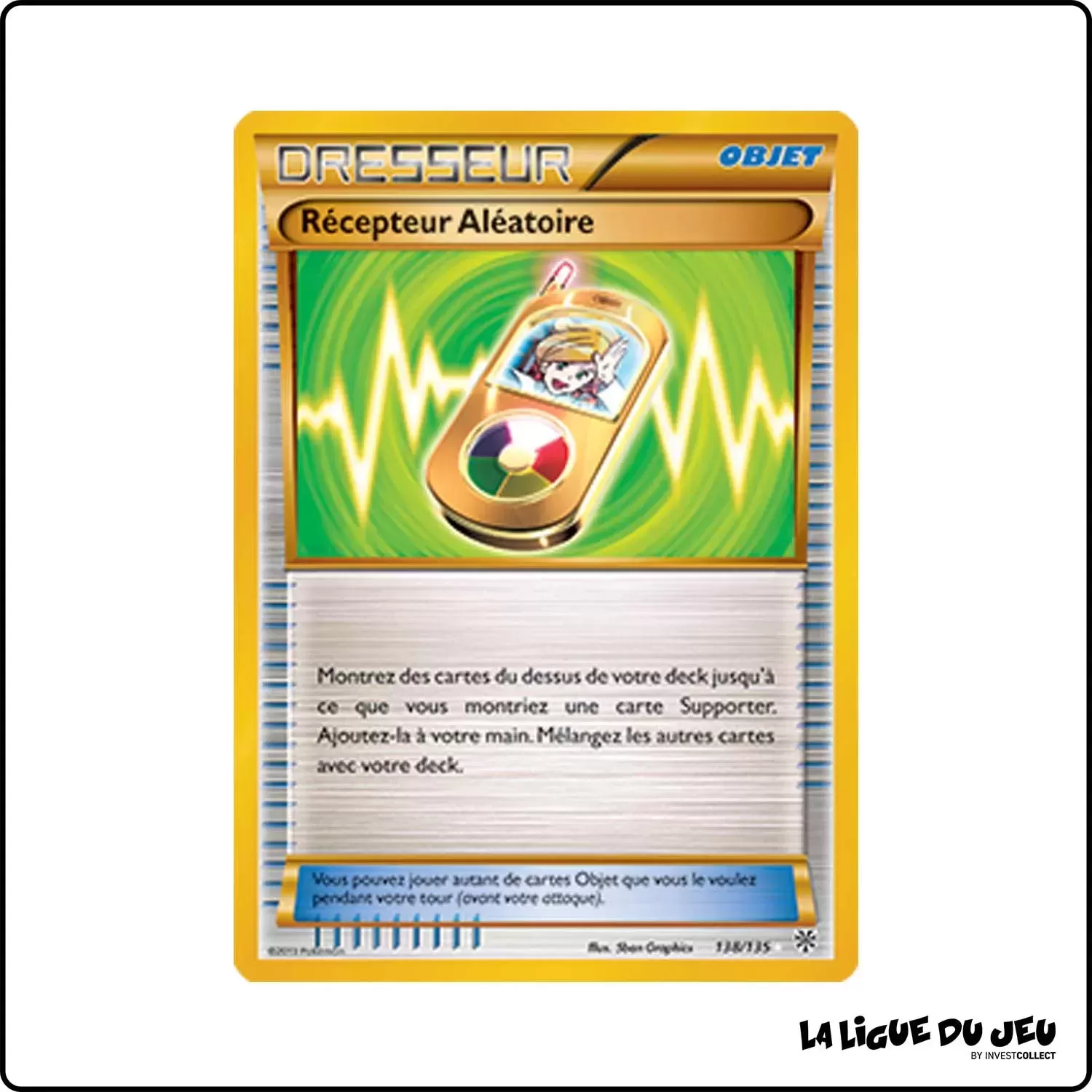 Secrete - Pokemon - Tempête Plasma - Récepteur Aléatoire 138/135