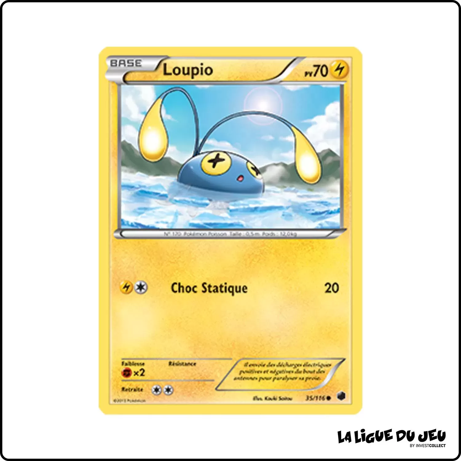 Commune - Pokemon - Glaciation Plasma - Loupio 35/116