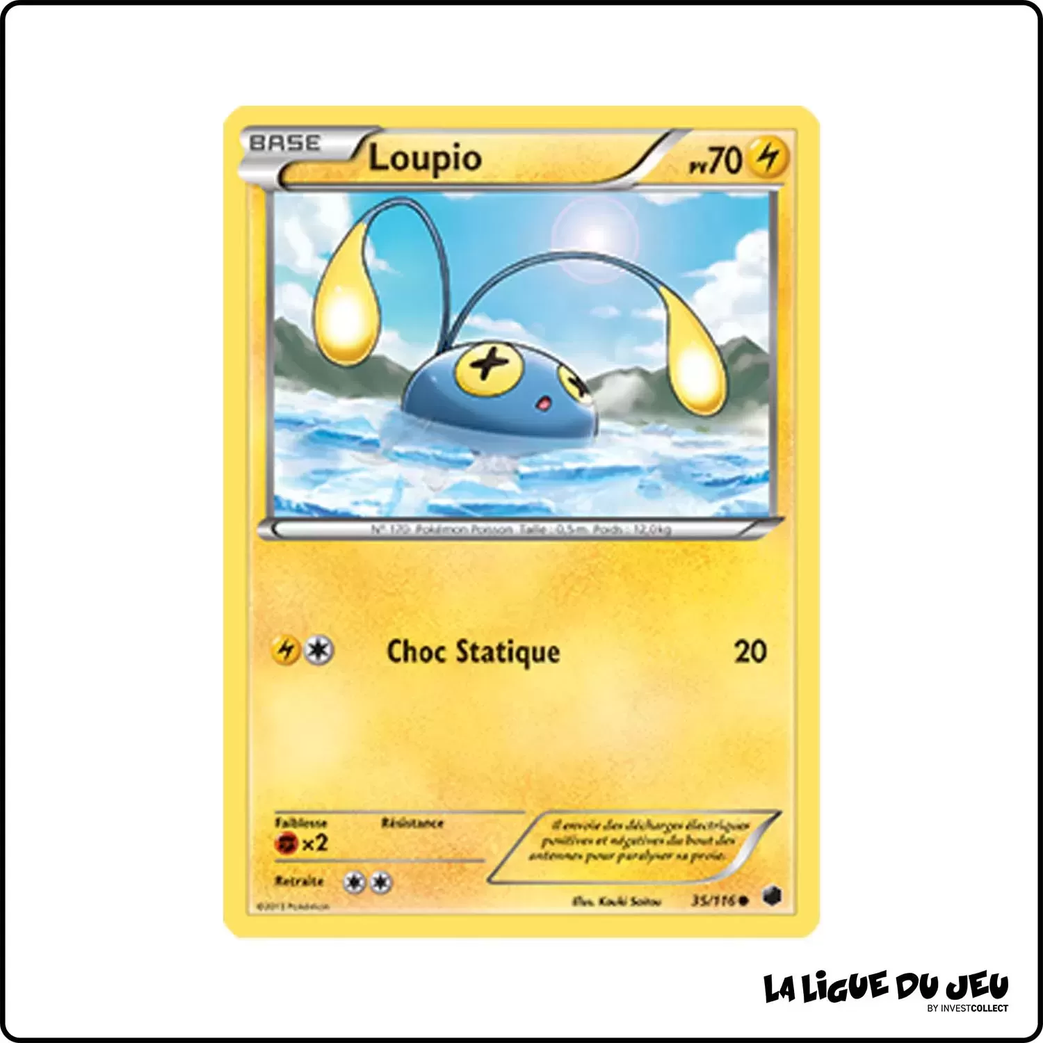 Commune - Pokemon - Glaciation Plasma - Loupio 35/116