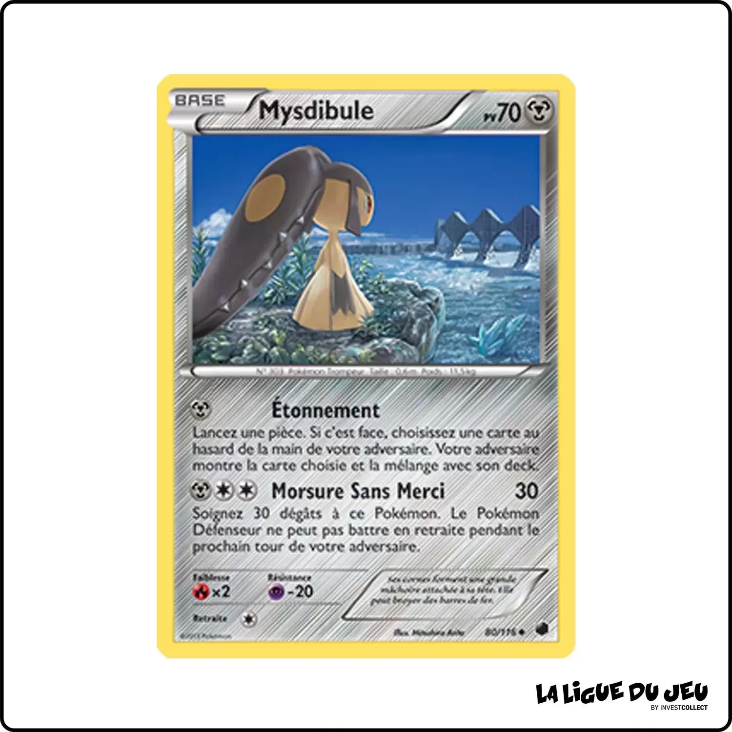 Peu commune - Pokemon - Glaciation Plasma - Mysdibule 80/116