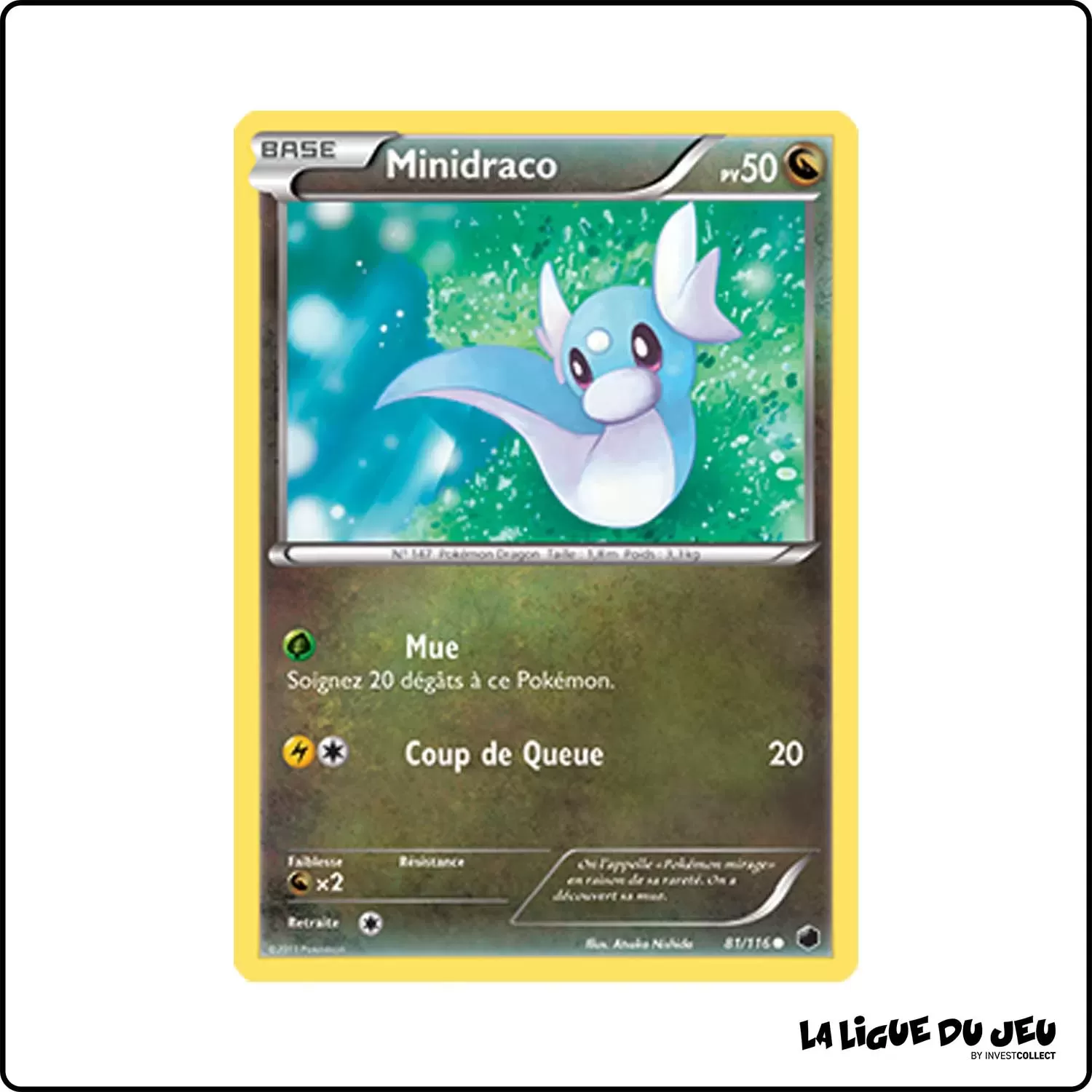 Commune - Pokemon - Glaciation Plasma - Minidraco 81/116