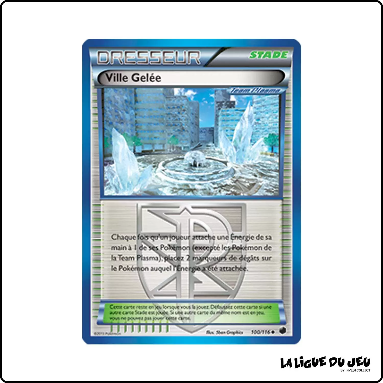 Peu commune - Pokemon - Glaciation Plasma - Ville Gelée 100/116