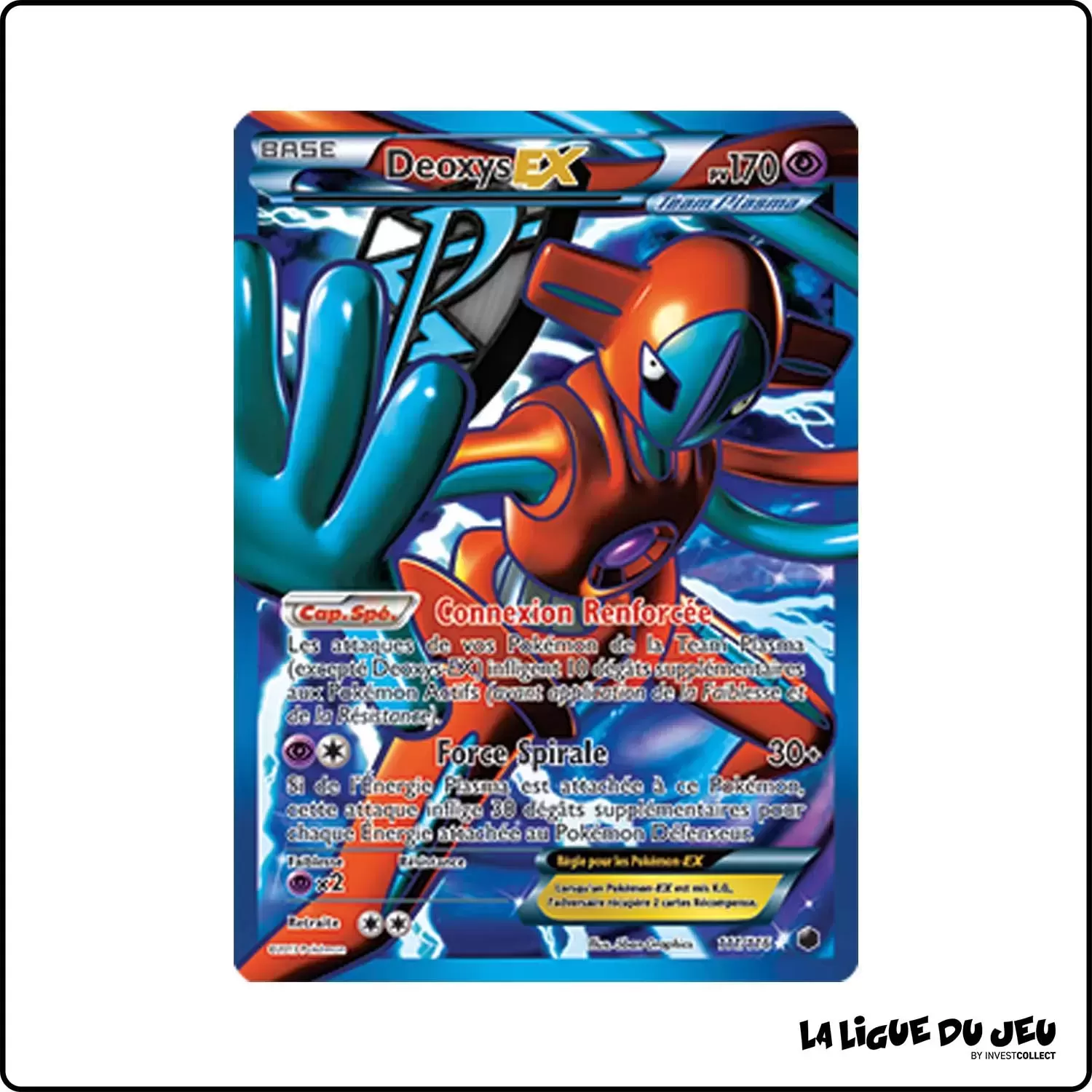 Ultra - Pokemon - Glaciation Plasma - Deoxys-EX 111/116