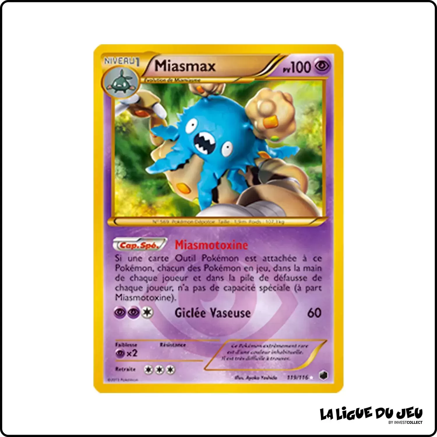 Secrete - Pokemon - Glaciation Plasma - Miasmax 119/116