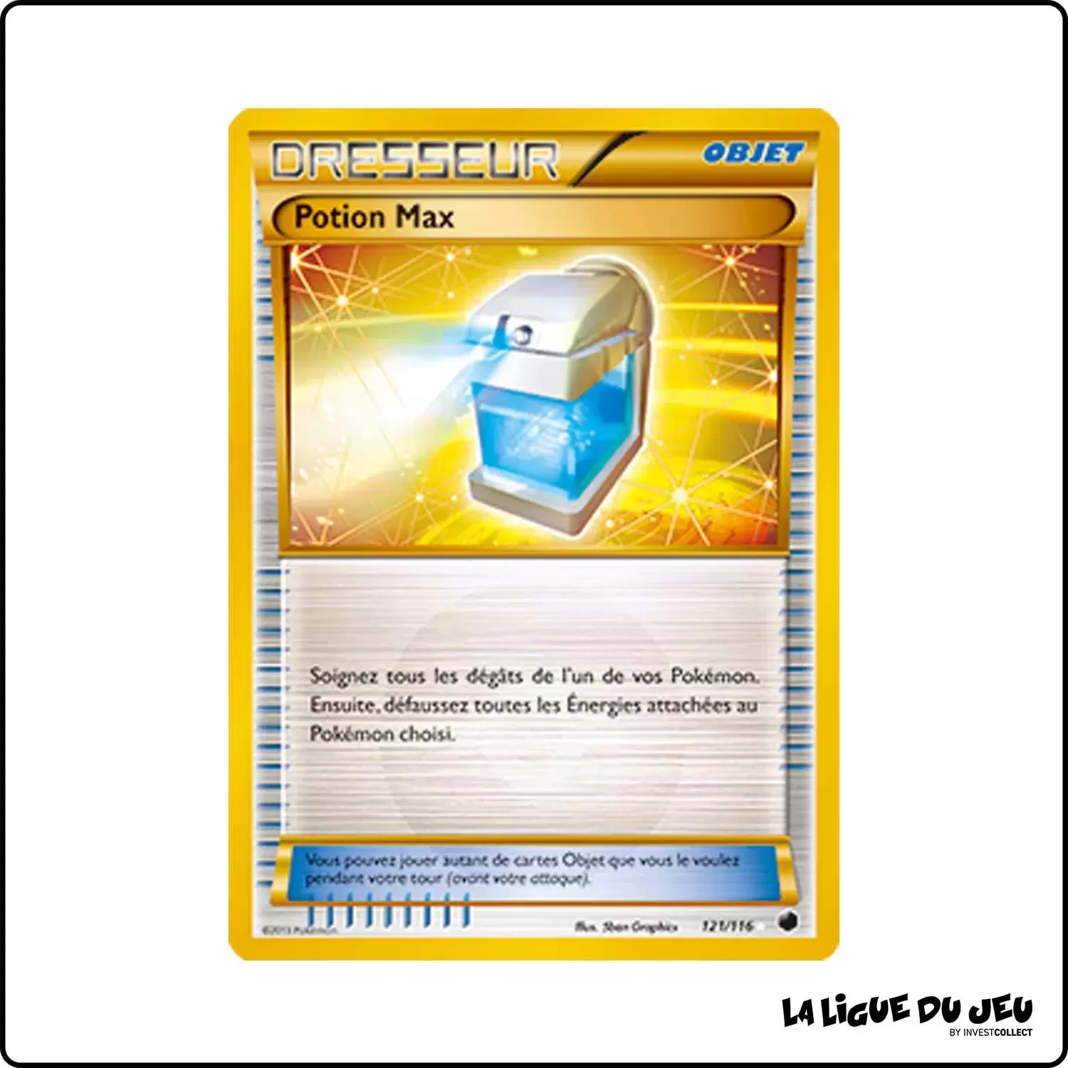 Secrete - Pokemon - Glaciation Plasma - Potion Max 121/116