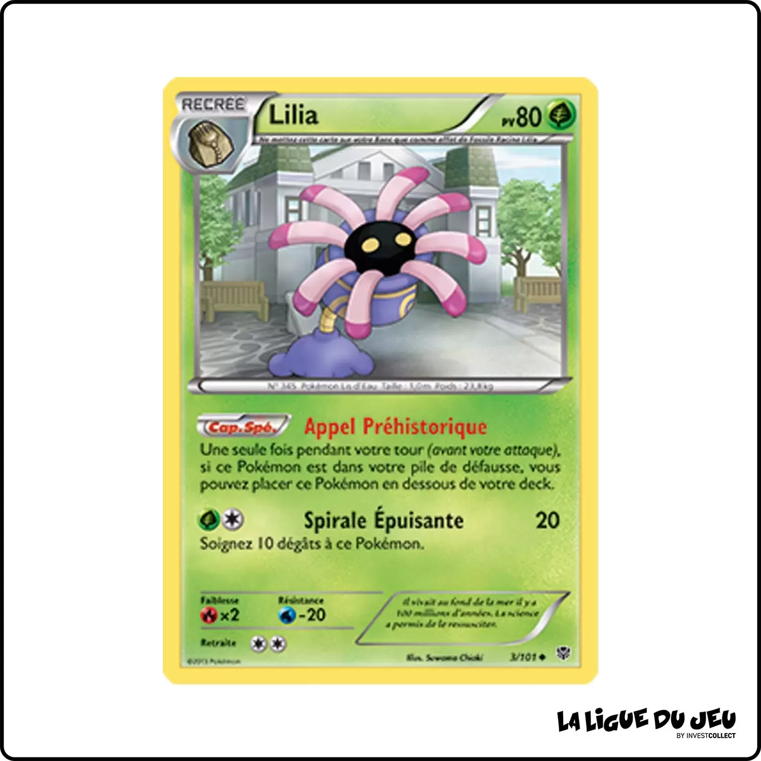 Peu commune - Pokemon - Explosion Plasma - Lilia 3/101