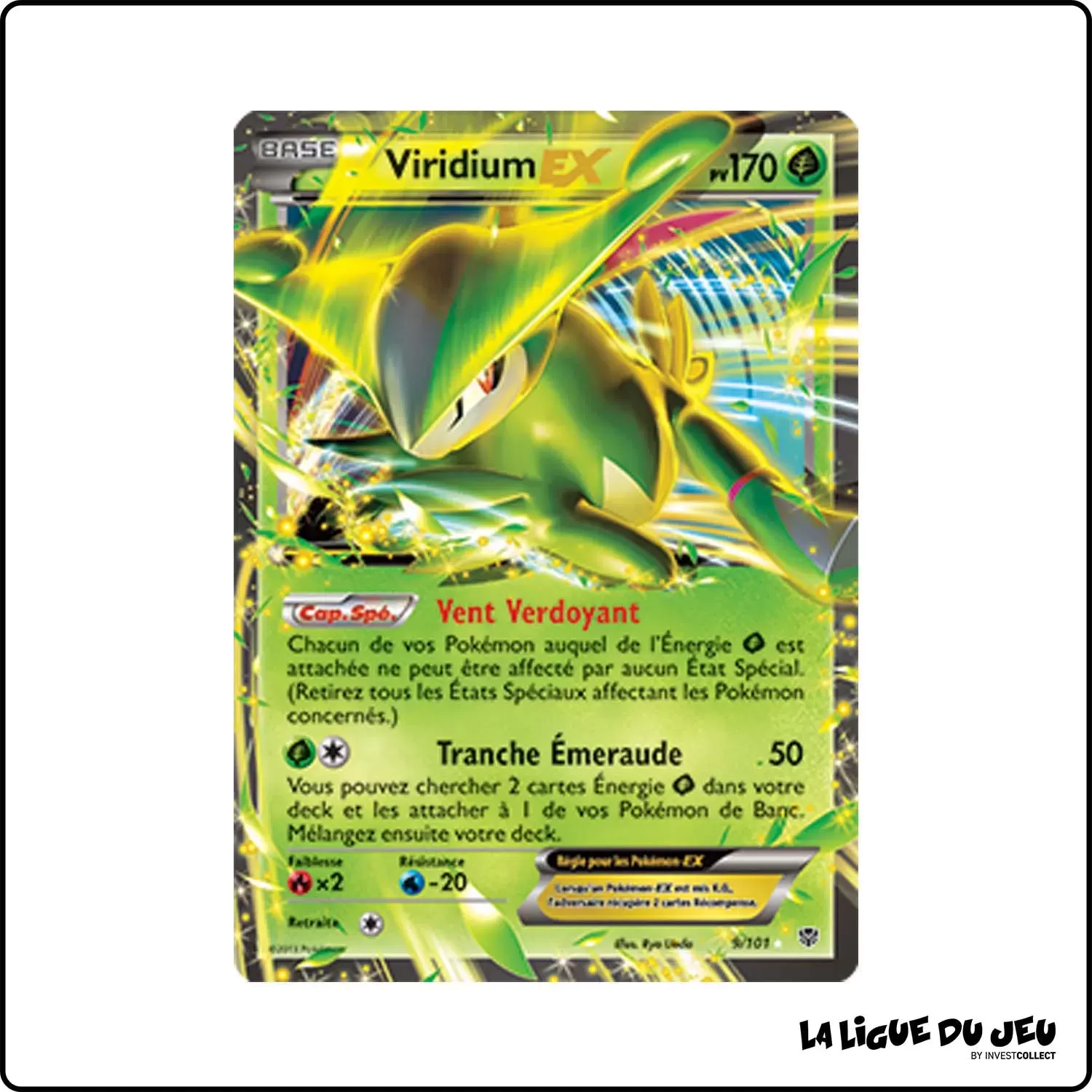 Ultra - Pokemon - Explosion Plasma - Viridium-EX 9/101