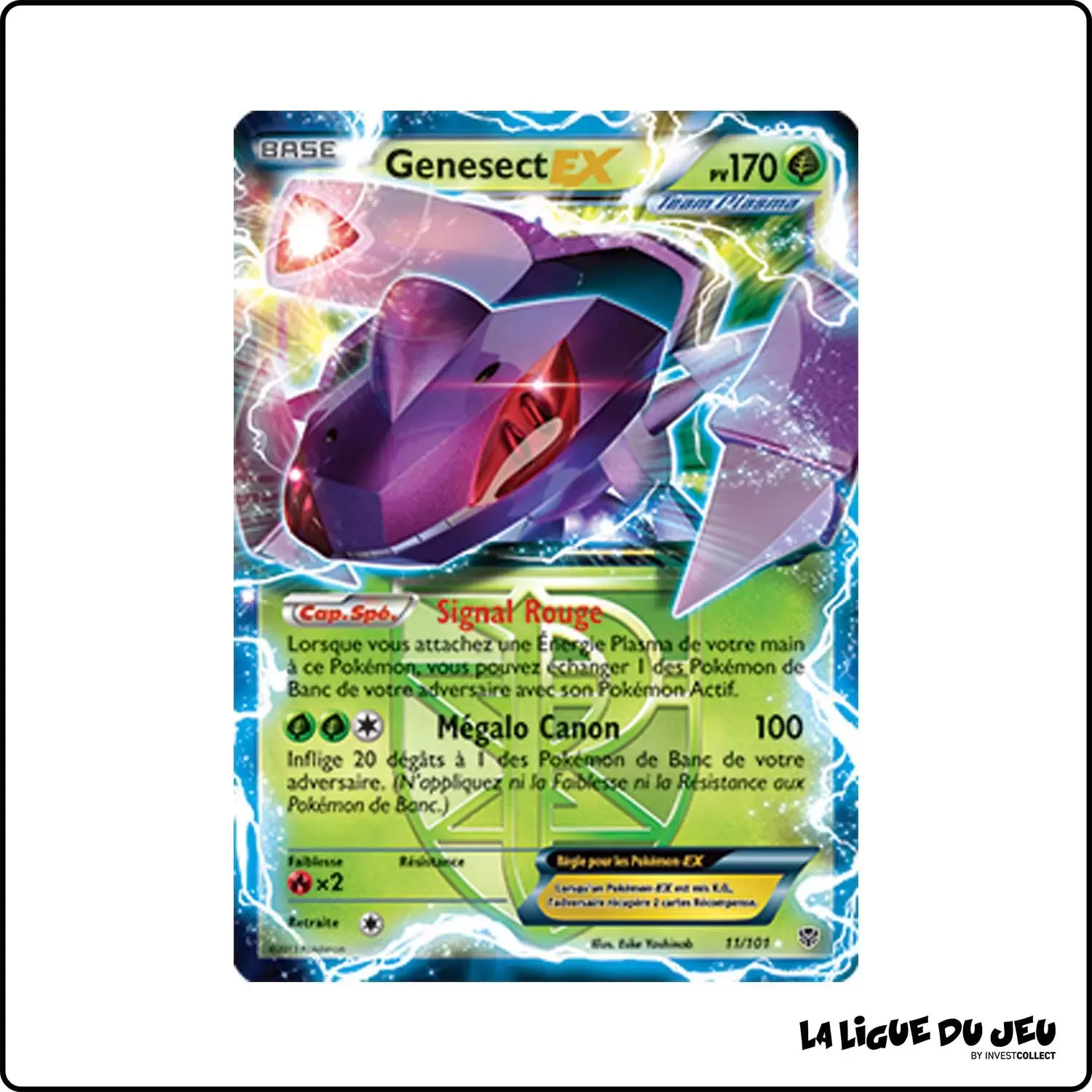 Ultra - Pokemon - Explosion Plasma - Genesect-EX 11/101