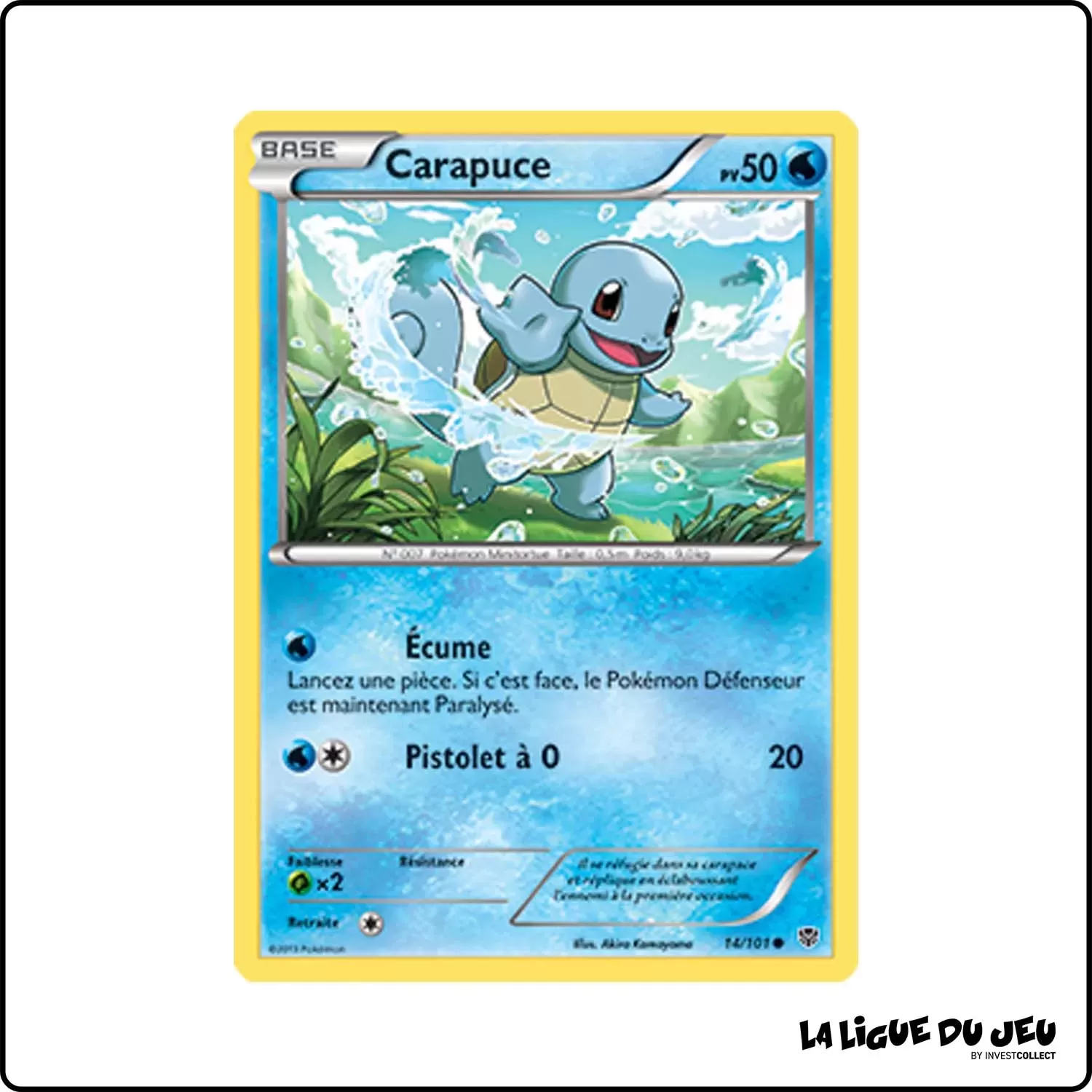 Commune - Pokemon - Explosion Plasma - Carapuce 14/101