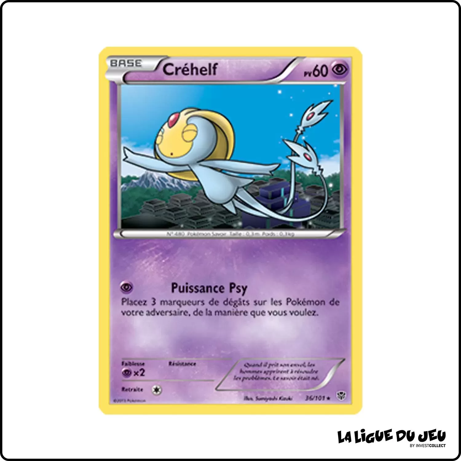 Rare - Pokemon - Explosion Plasma - Créhelf 36/101