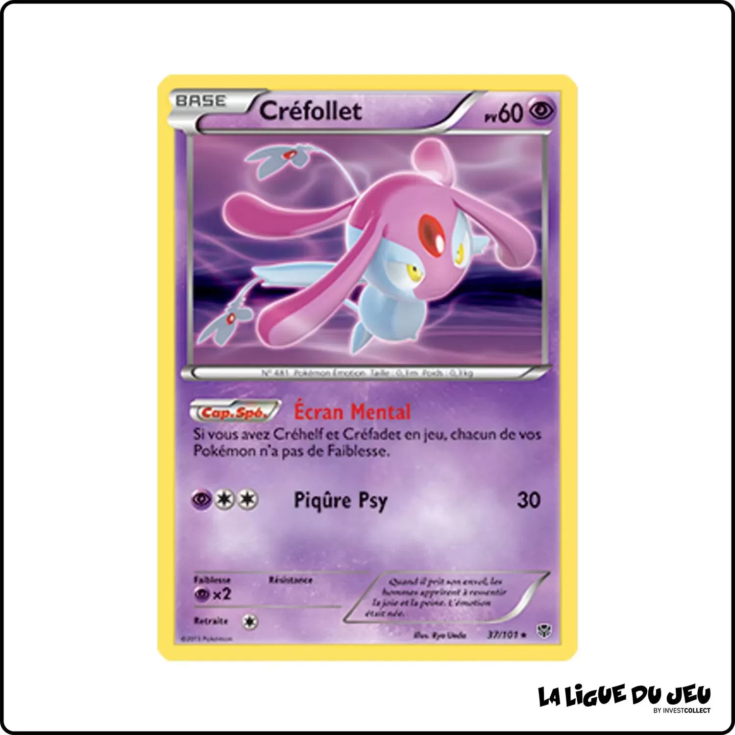 Holo - Pokemon - Explosion Plasma - Créfollet 37/101