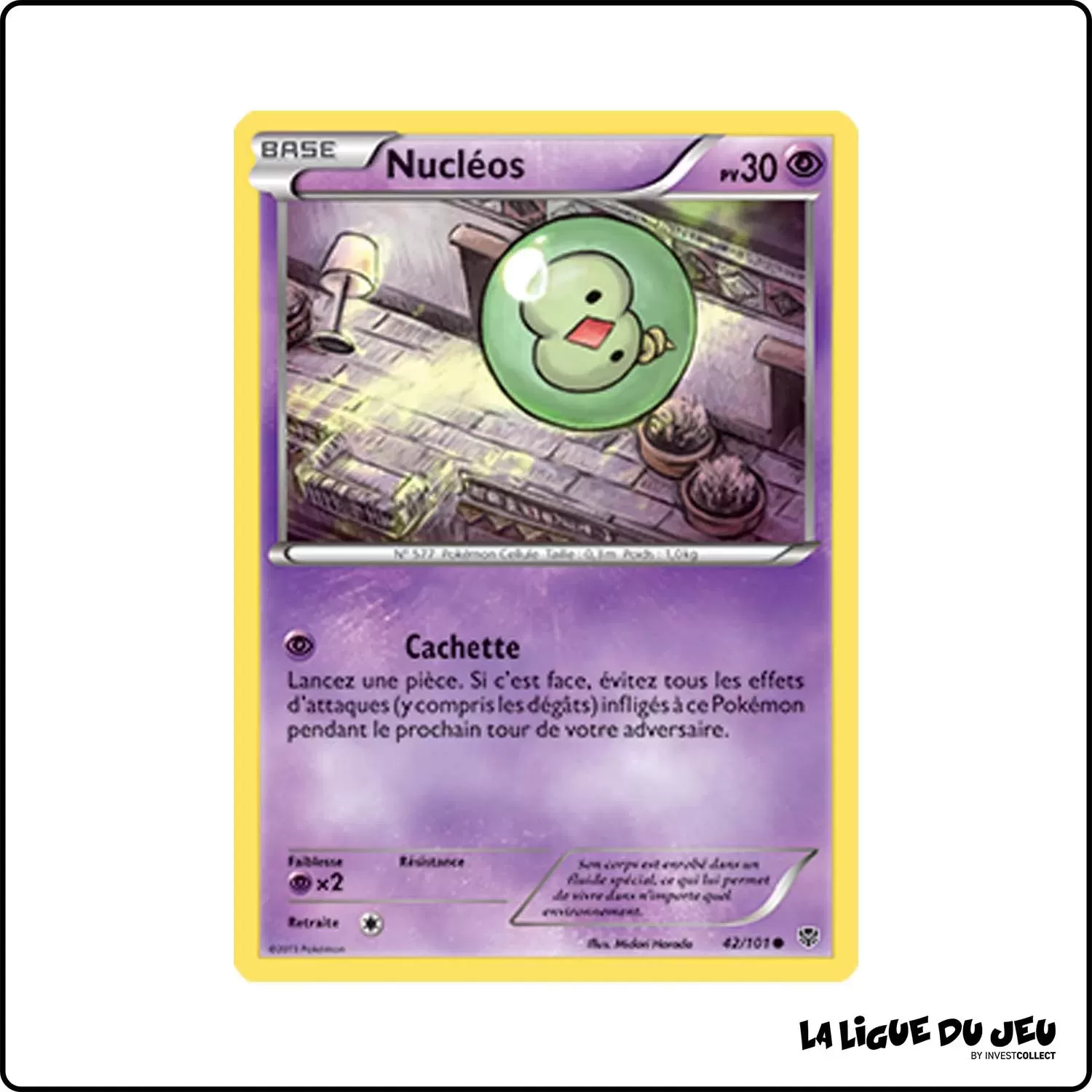 Commune - Pokemon - Explosion Plasma - Nucléos 42/101