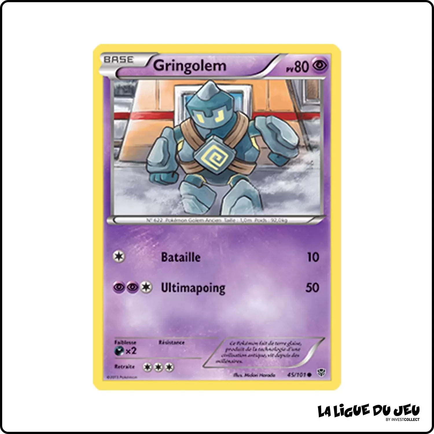 Commune - Pokemon - Explosion Plasma - Gringolem 45/101