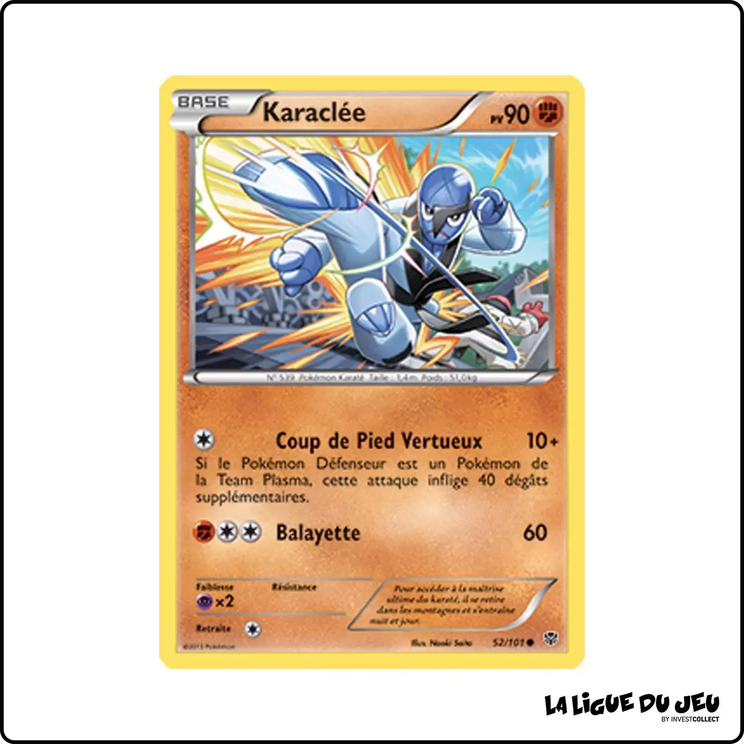 Commune - Pokemon - Explosion Plasma - Karaclée 52/101